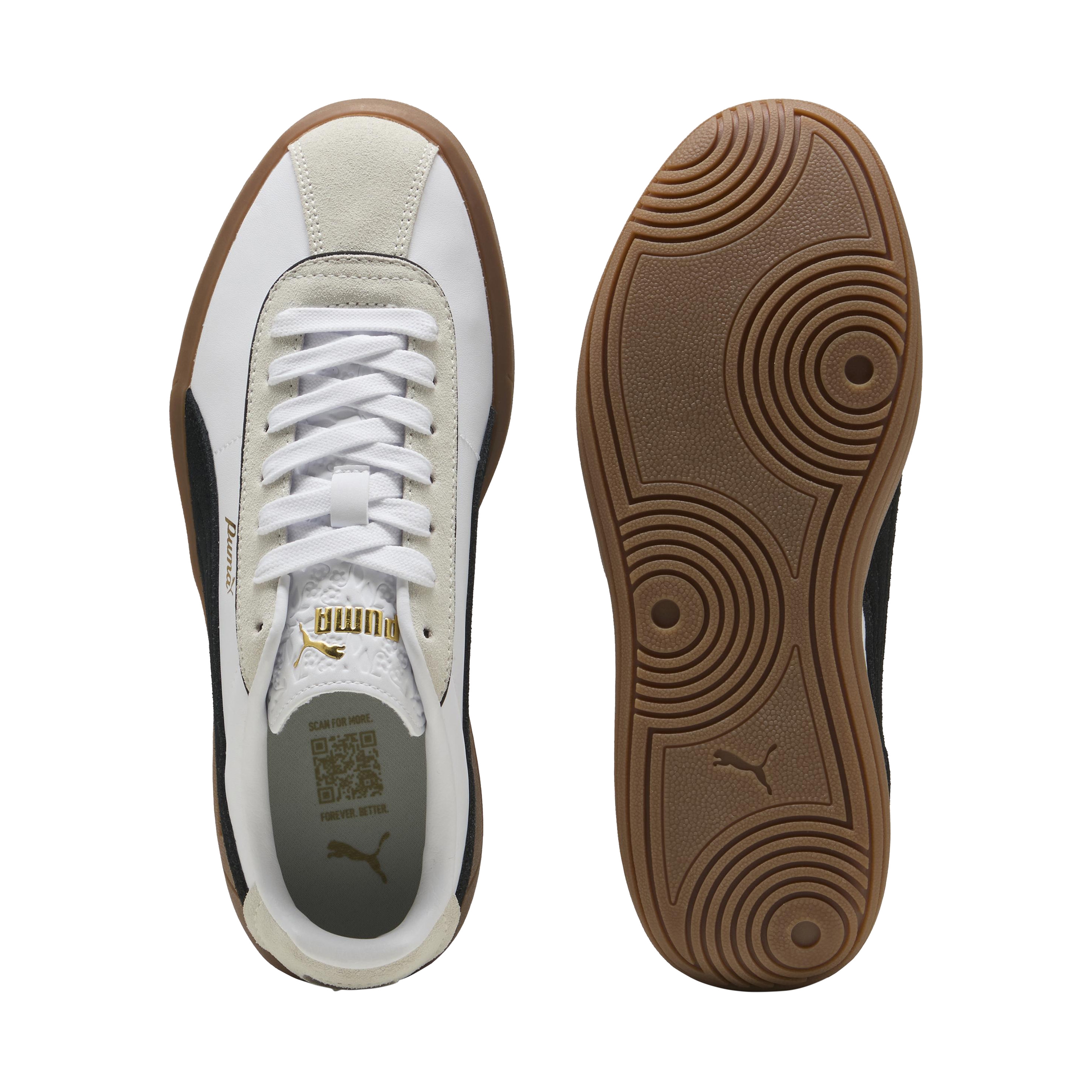 Classic leather club sneakers PUMA White