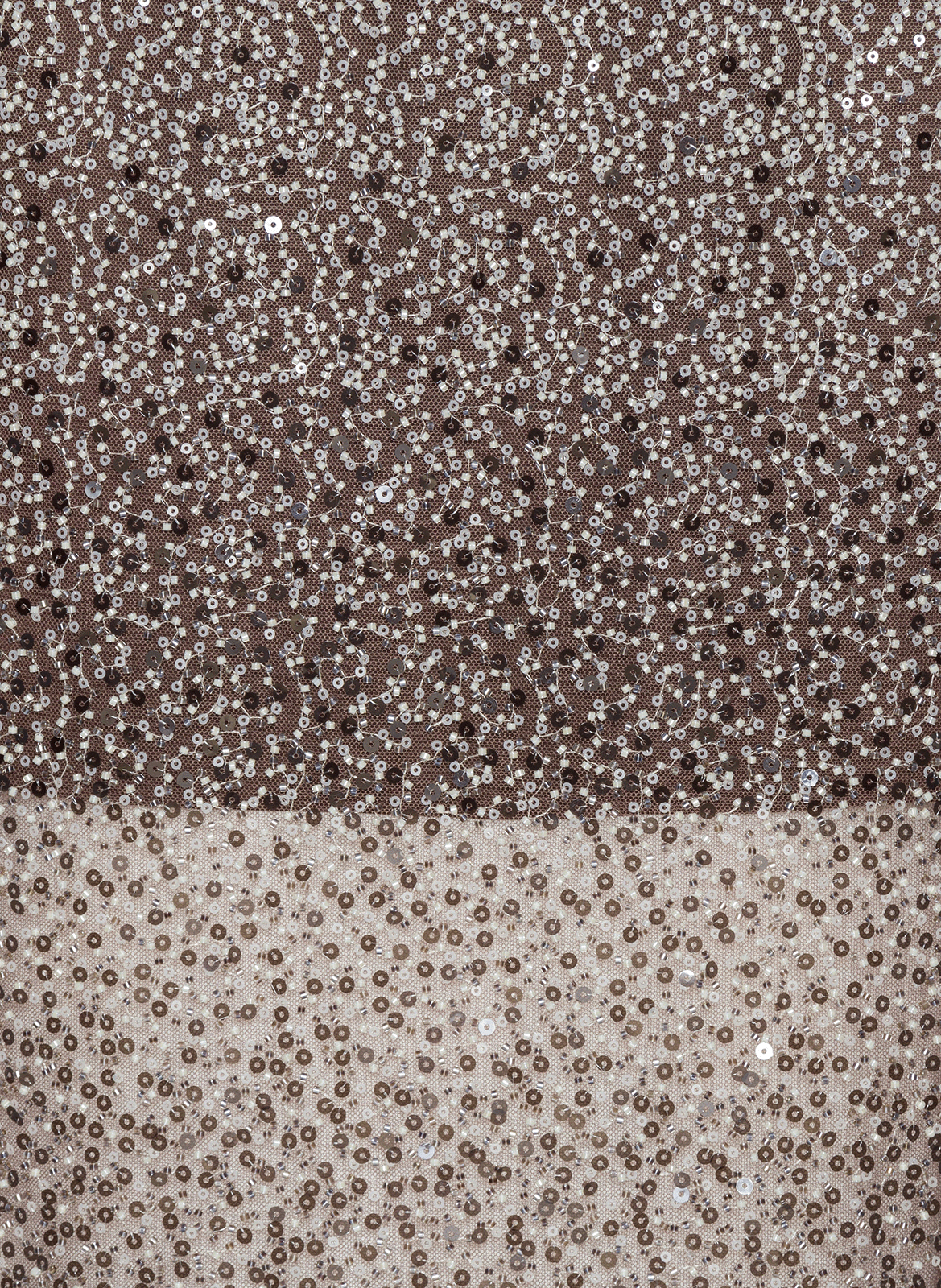 Long skirt embellished with pearls ROTATE Brown