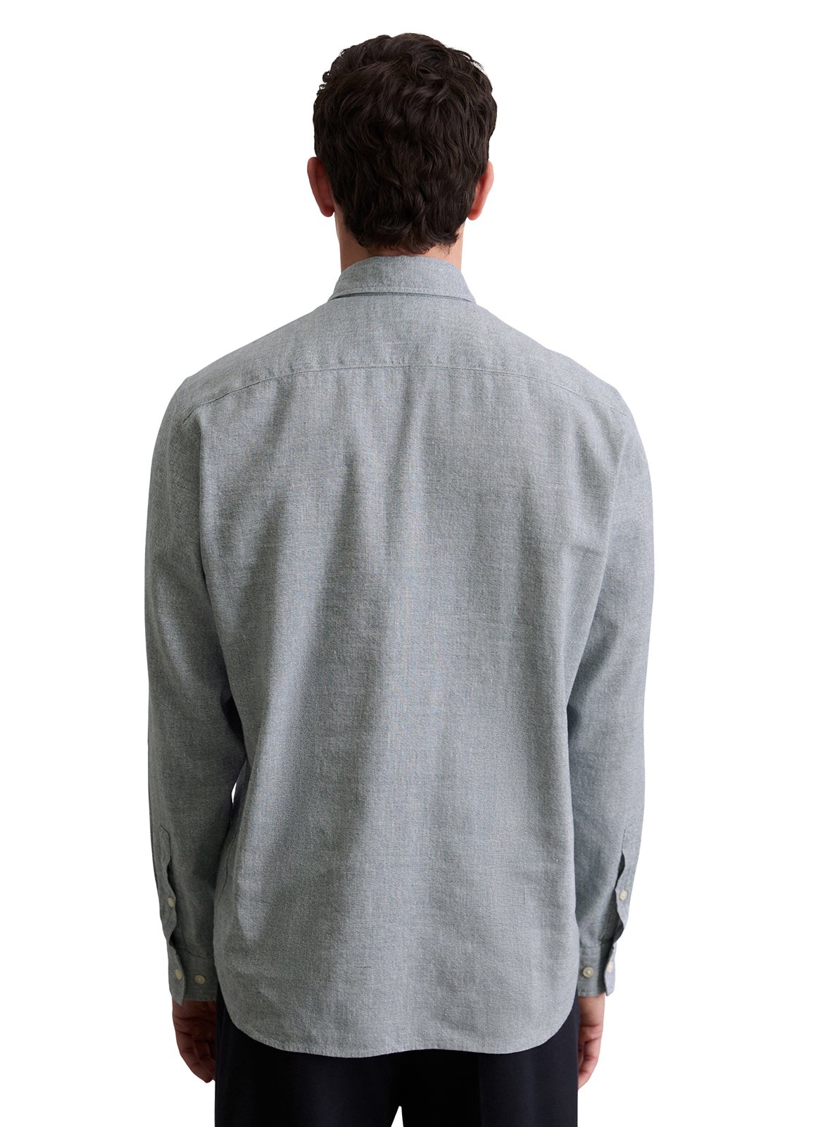 Chemise col classique en lin mélangé MARC O'POLO Multicolore