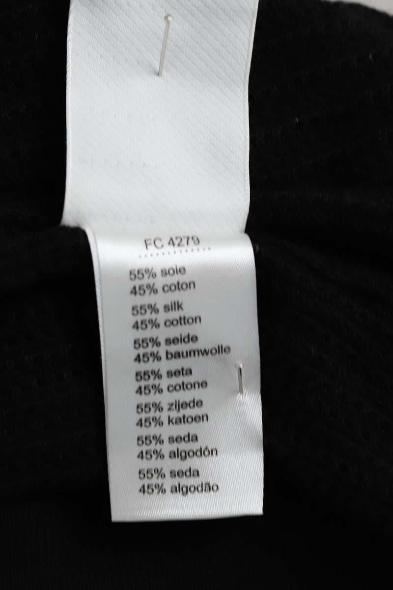 Sleeveless silk top LACOSTE - SECONDE MAIN Black