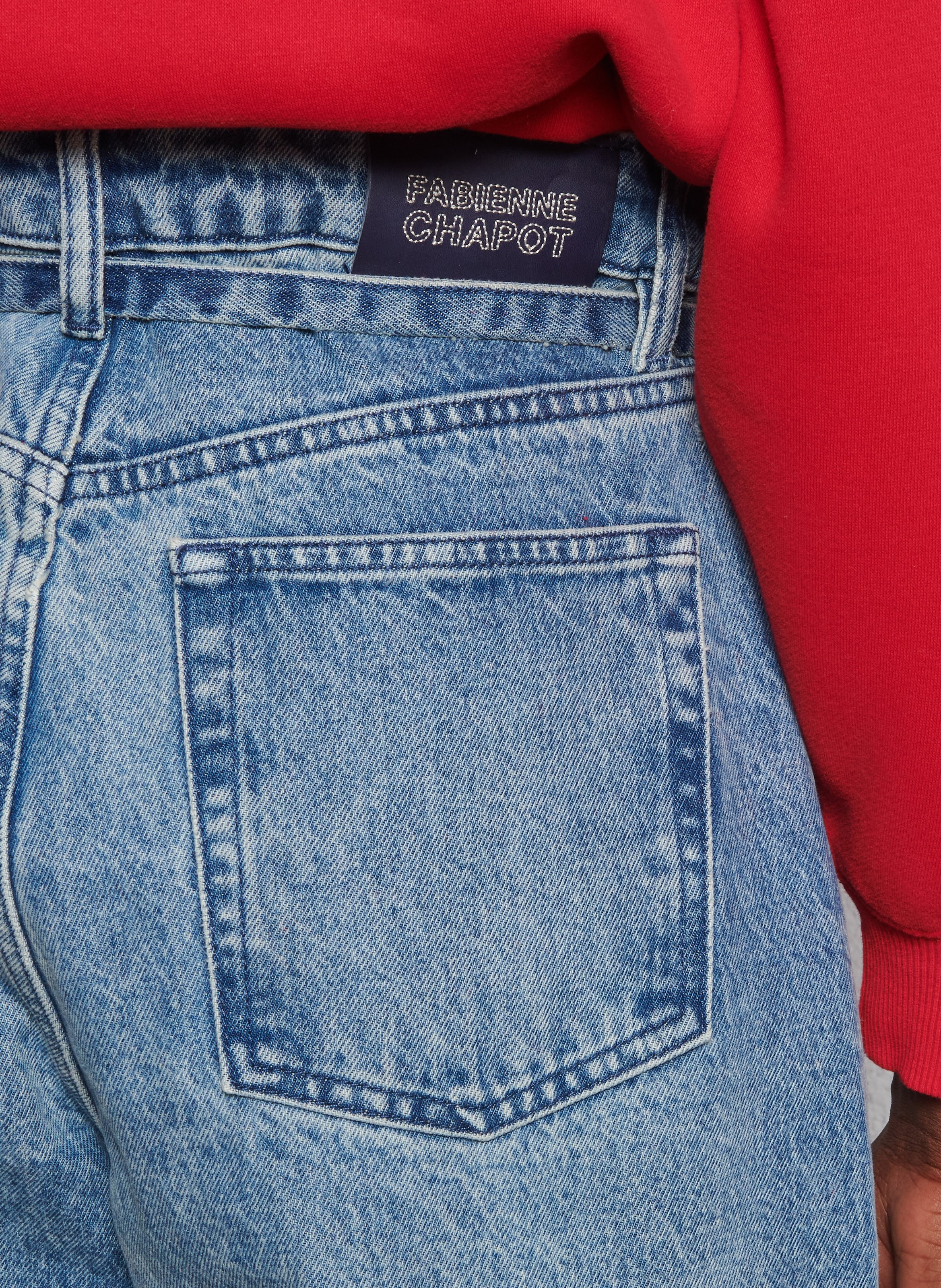 Jean boyfriend délavé FABIENNE CHAPOT Bleu