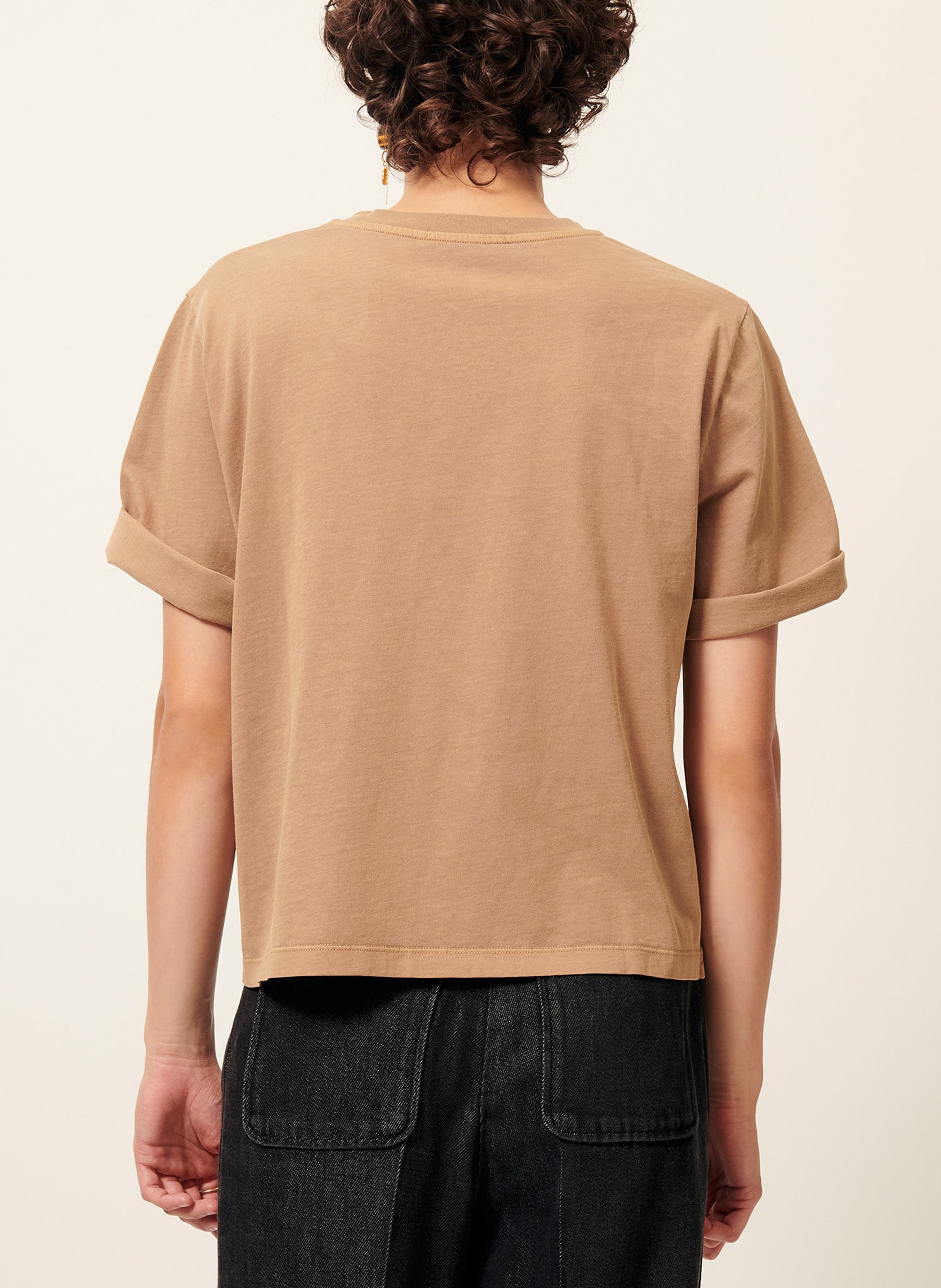 Tee-shirt oversize en coton SESSUN Beige
