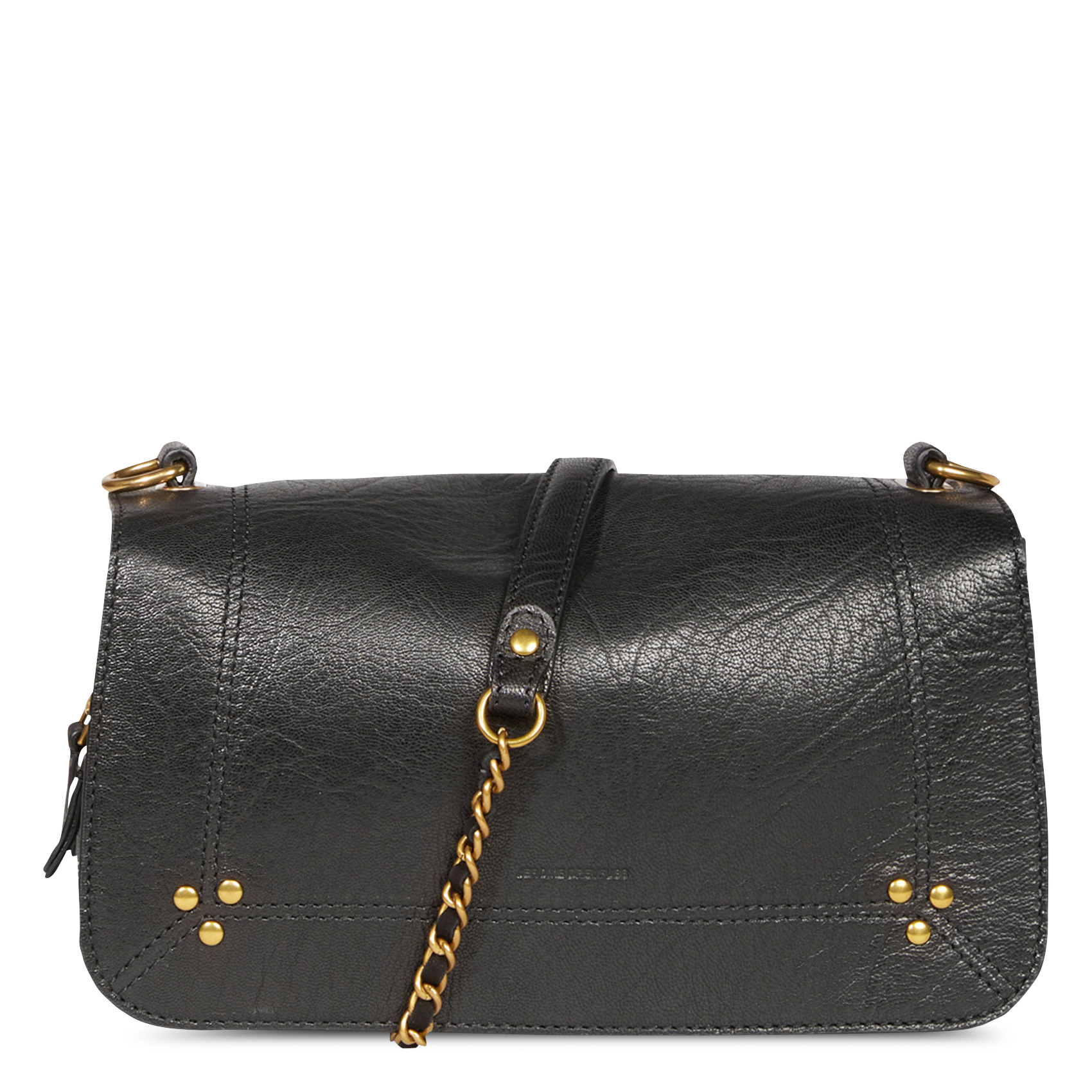 Umhängetasche aus Leder BOBI Noir