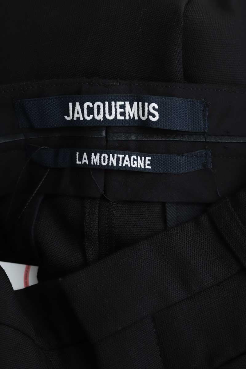 Wide trousers JACQUEMUS- Seconde Main Black