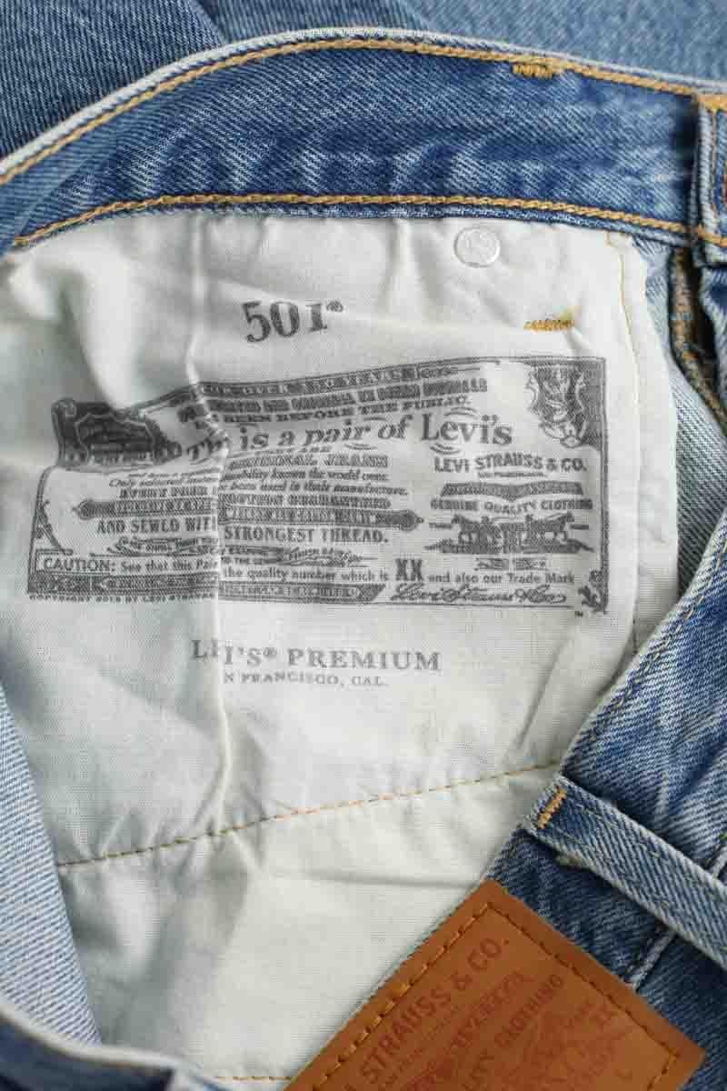 - Straight-leg jeans
- 5 pockets
- Straight cut
- Faded effect LEVI'S - Seconde main Blue