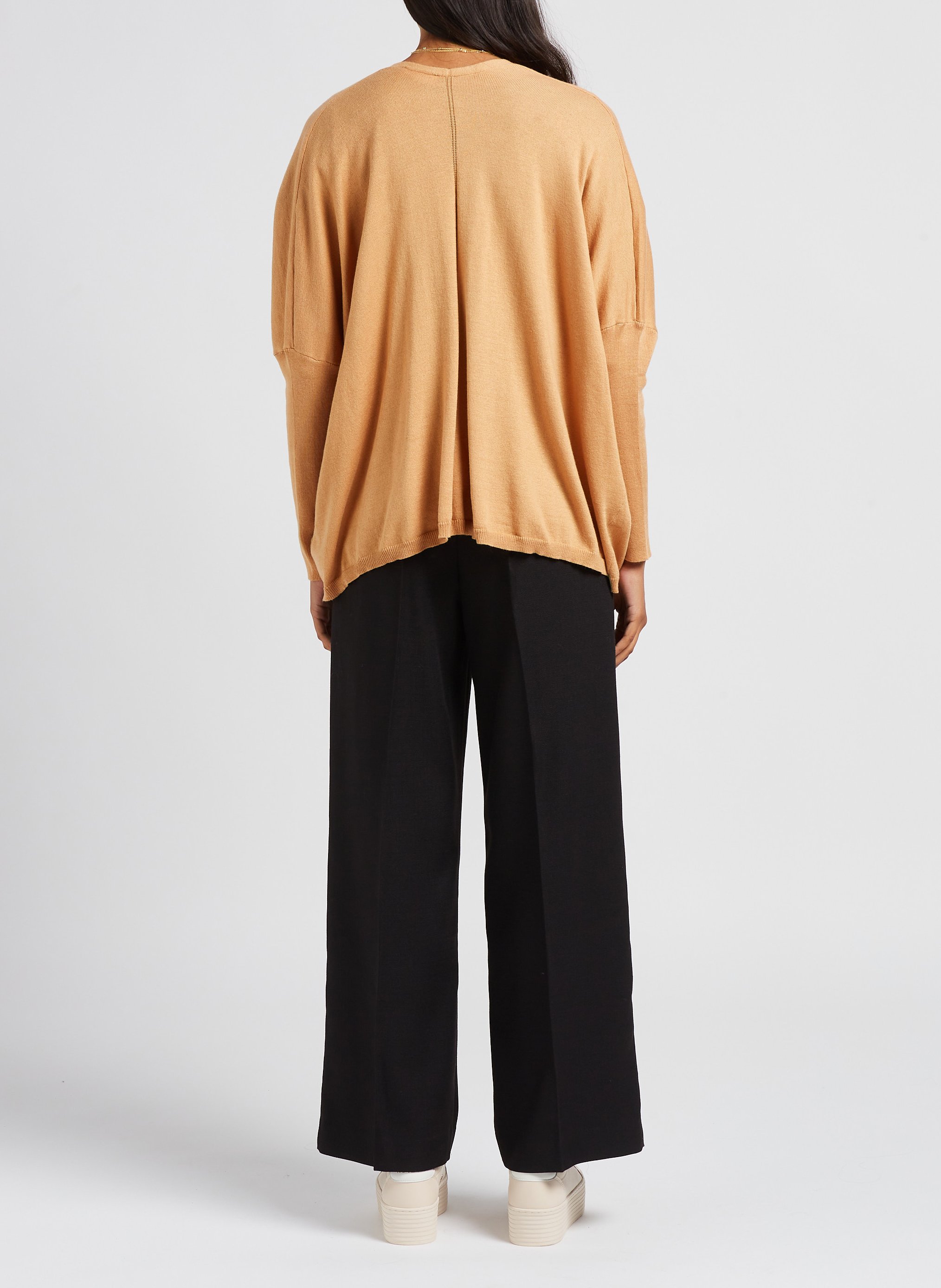 Cardigan à manches longues GRACE ET MILA Marron