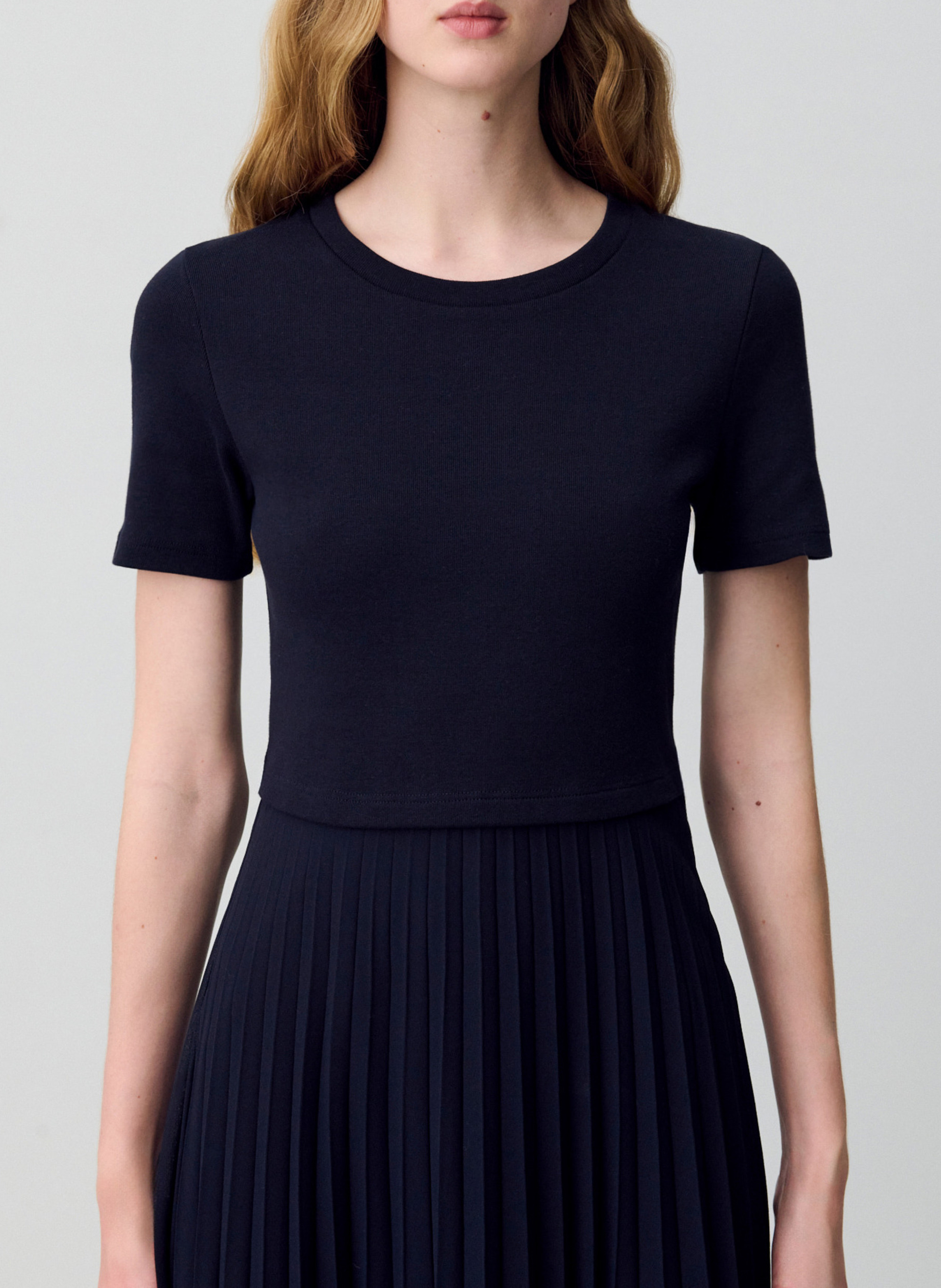 Robe longue à jupe plissée CLAUDIE PIERLOT Multicolore