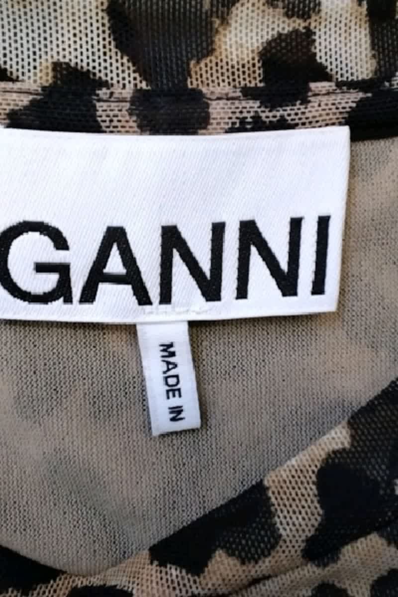 Robe GANNI - Seconde Main Marron