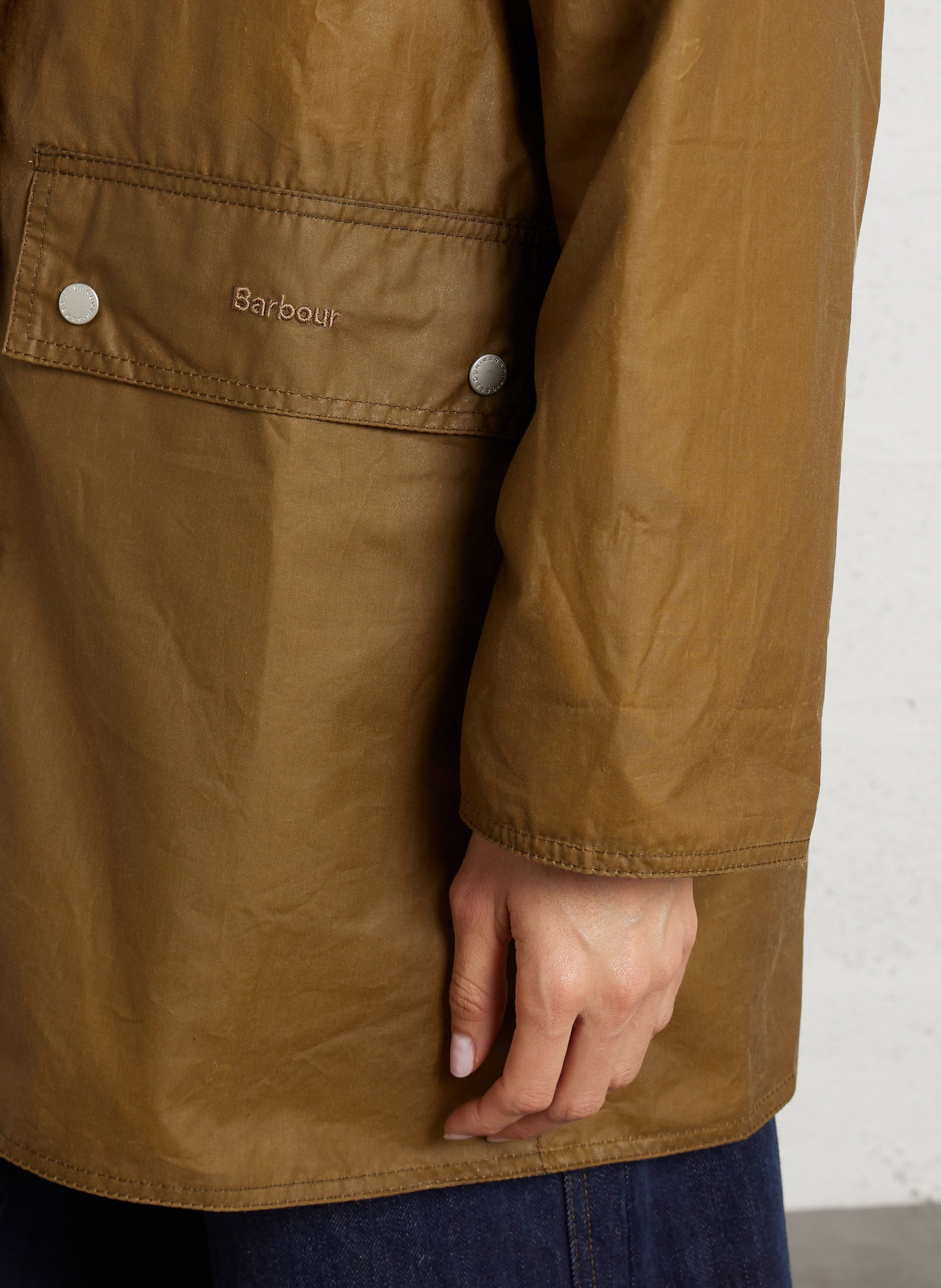 Veste droite col classique BARBOUR Beige