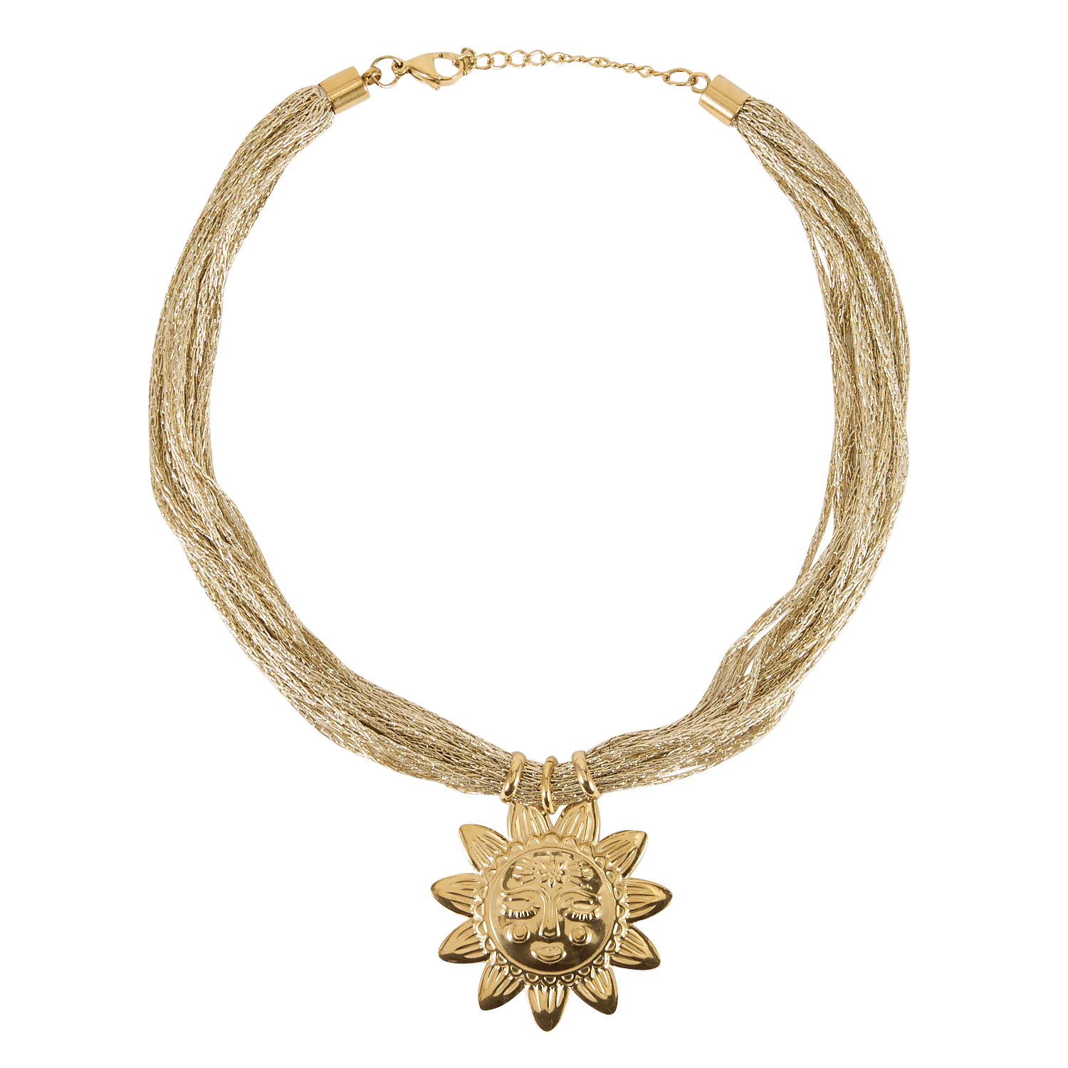 Necklace AU PRINTEMPS PARIS Golden