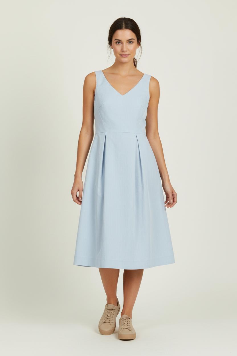 Short & Midi Dress TARA JARMON - Seconde Main Blue