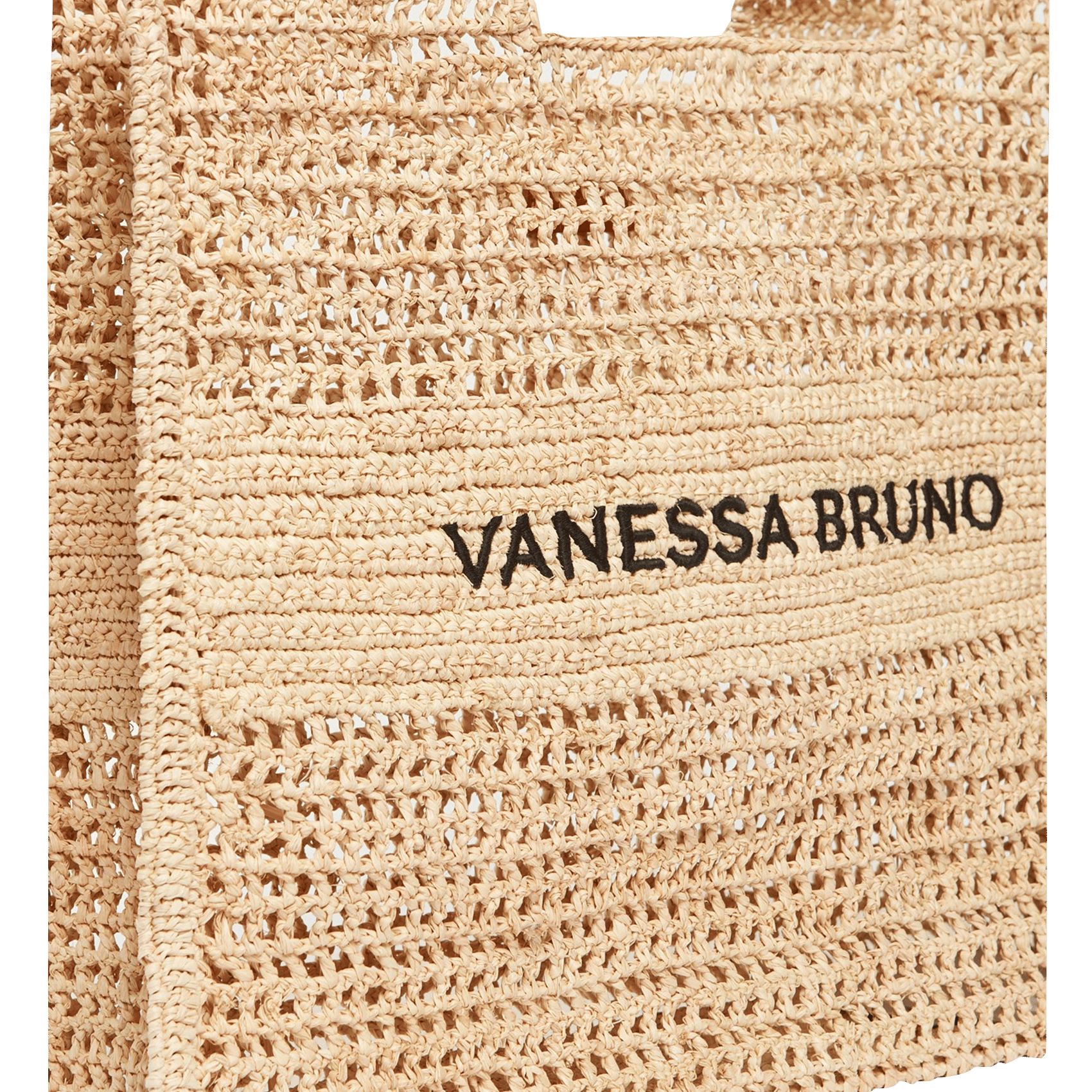 Borsa-cesta in rafia VANESSA BRUNO Beige