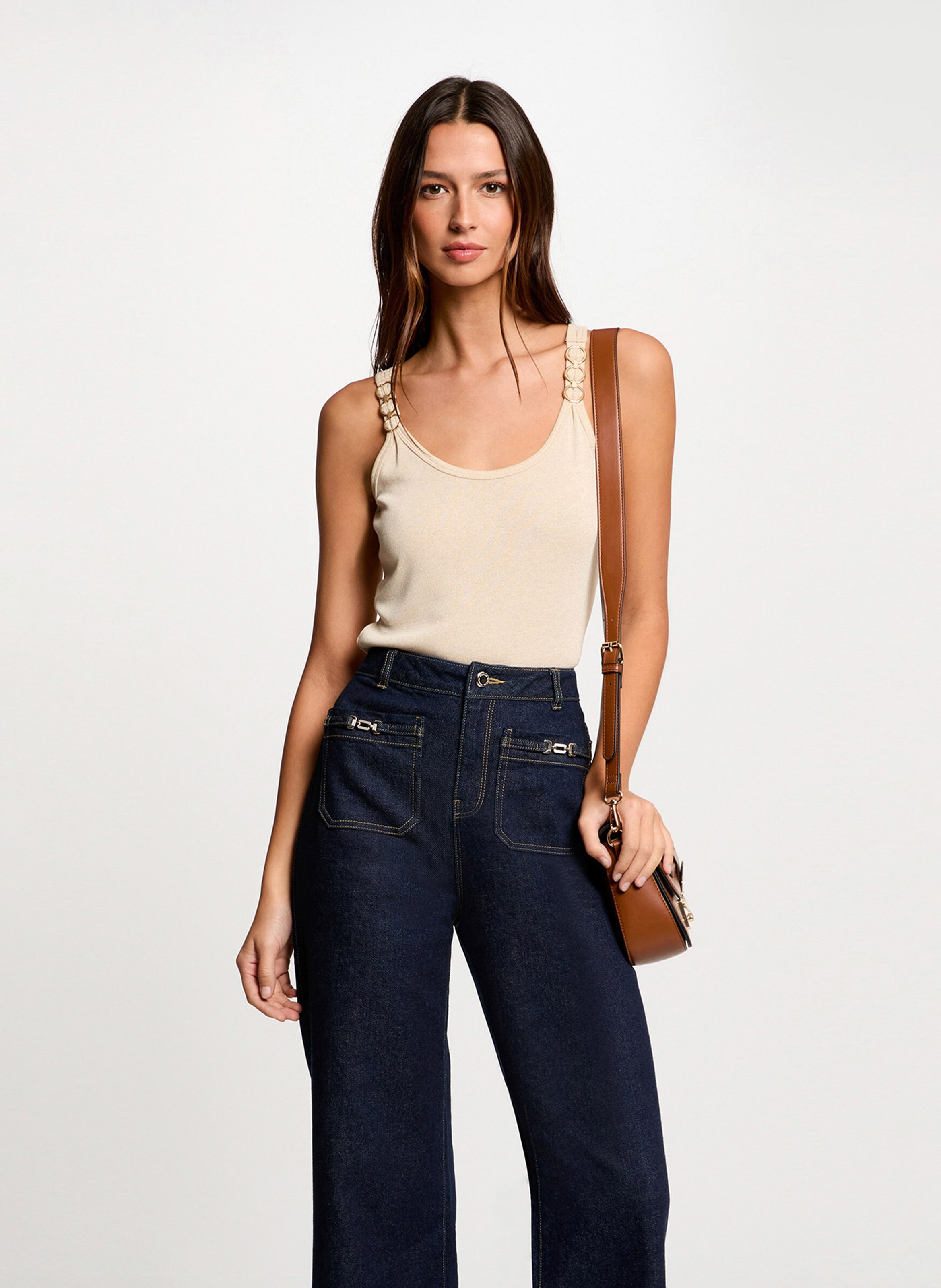 Débardeur col rond MORGAN