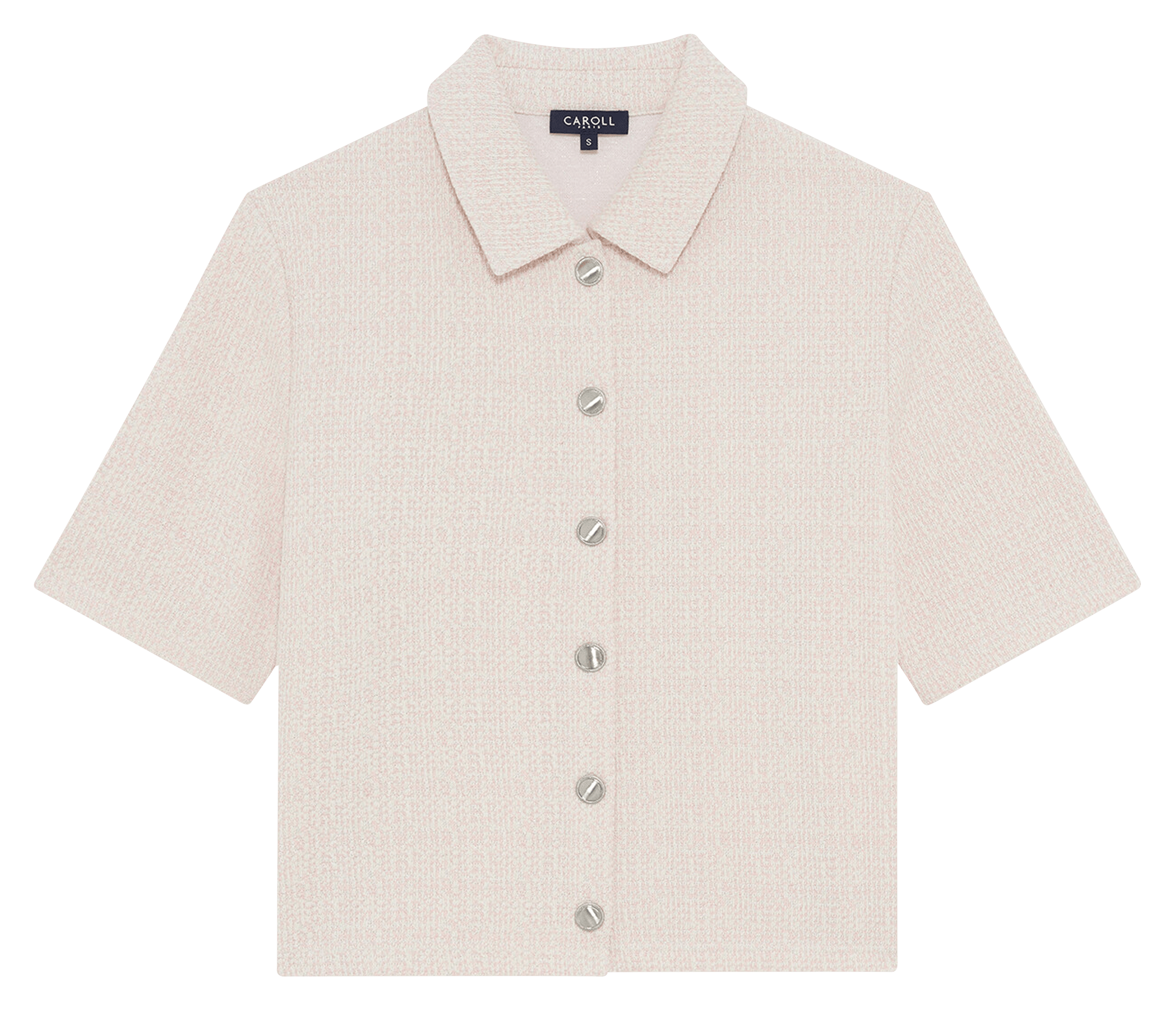 Chemise col classique CAROLL Pink