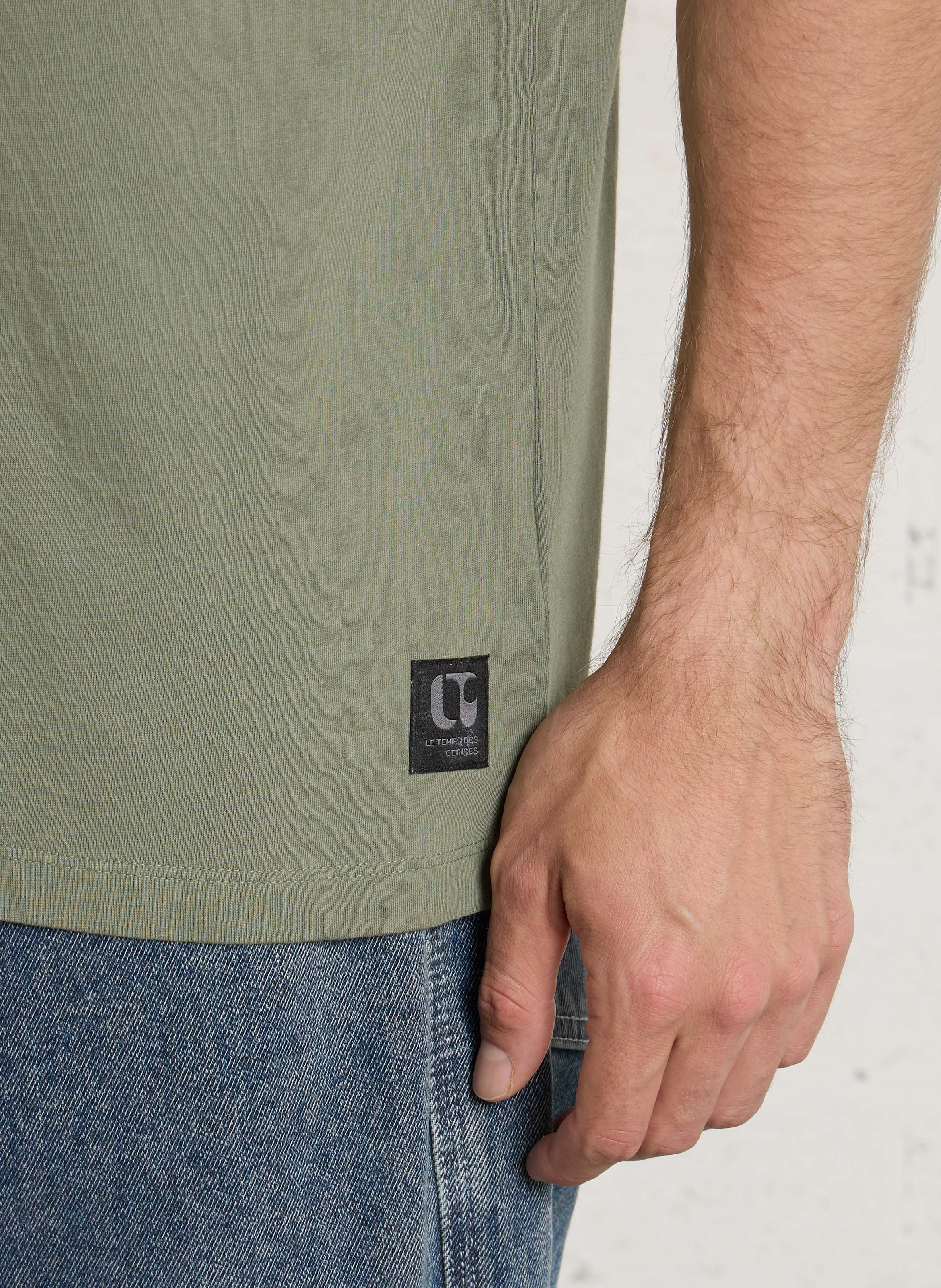 Effen T-shirt LE TEMPS DES CERISES Wit