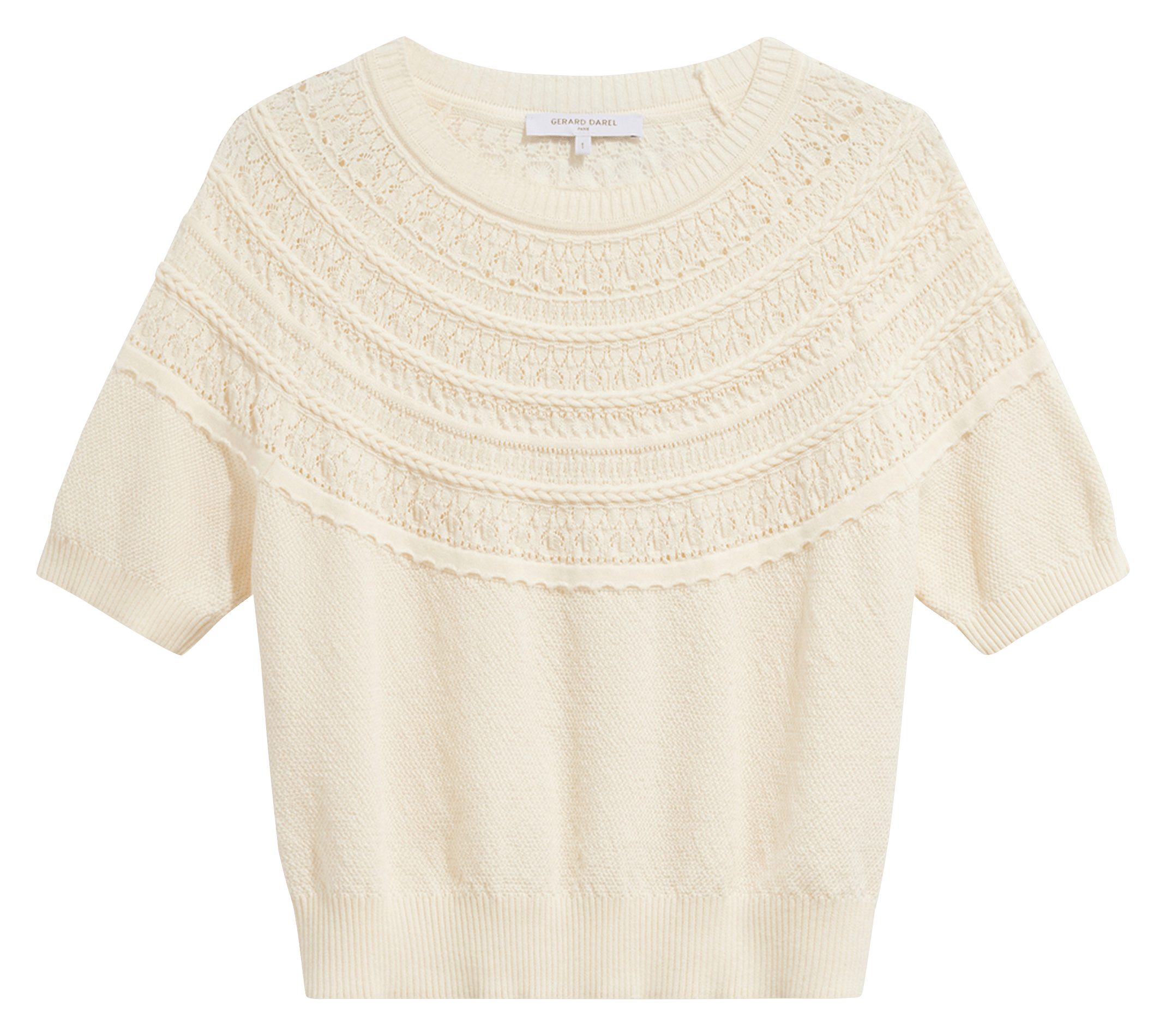 Round-neck sweater GERARD DAREL White