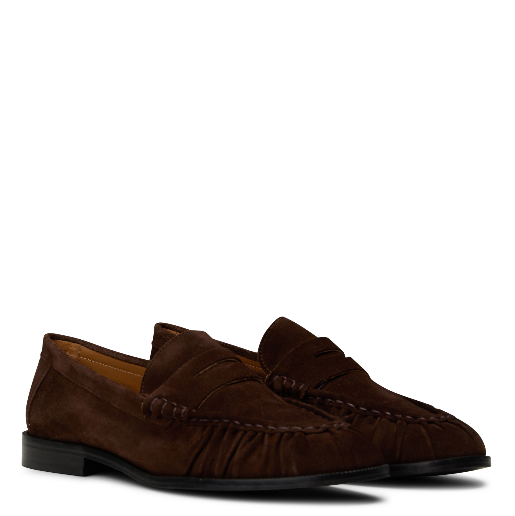 Mocassins en cuir TORAL Marron