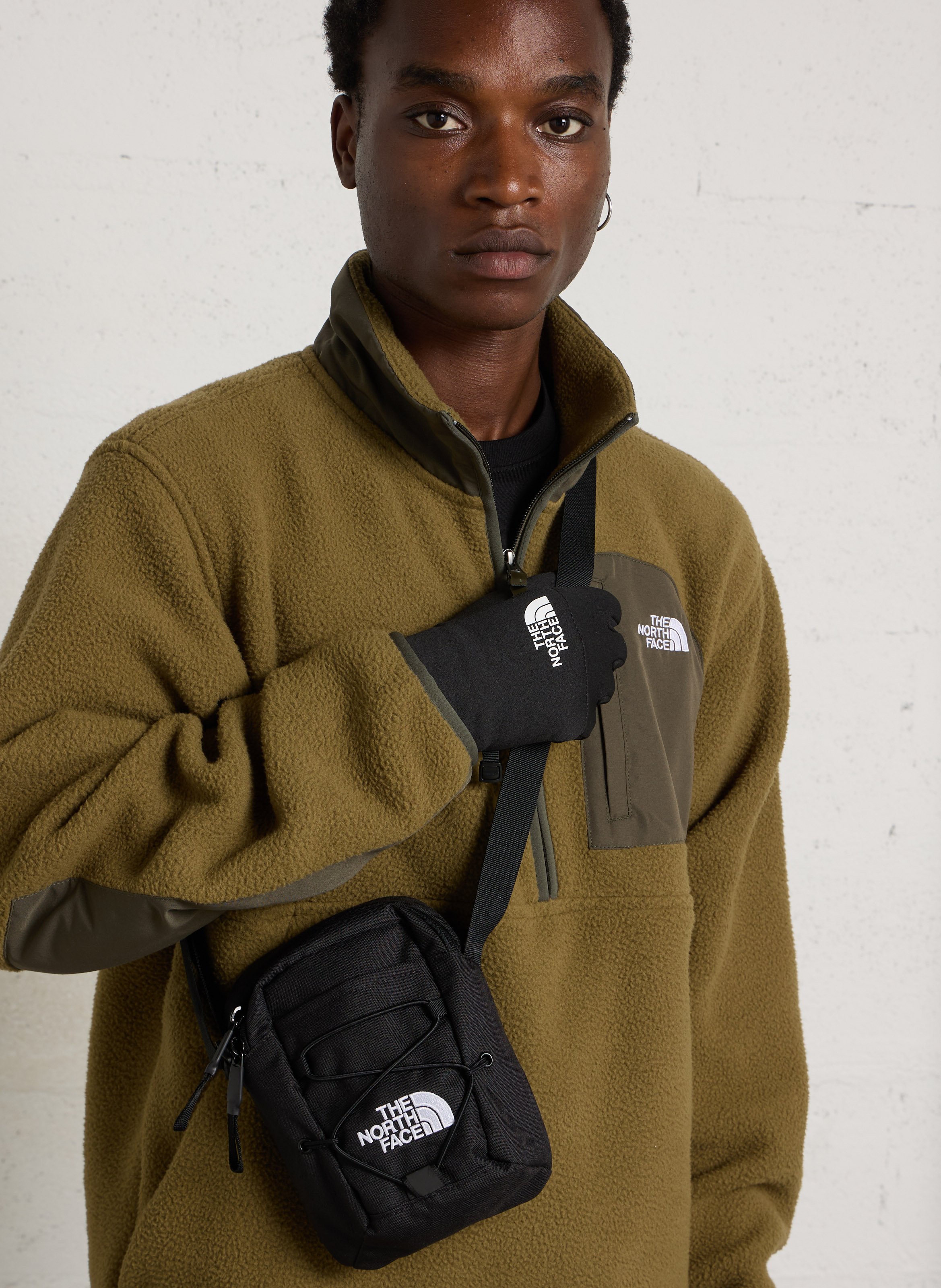 Solid zippered crossbody bag THE NORTH FACE Black