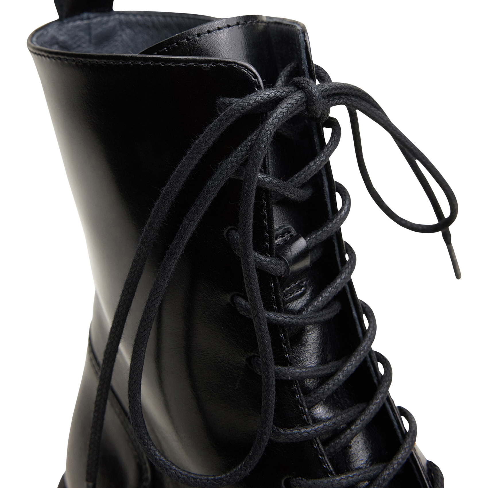 Schnürstiefel aus Leder JONAK Schwarz