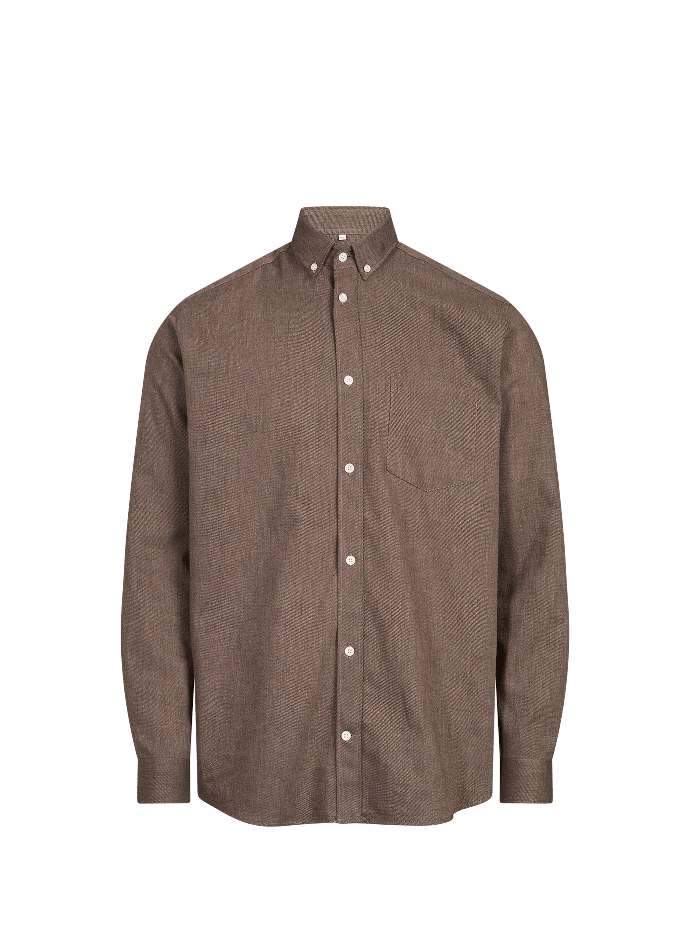Straight-cut ribbed cotton shirt AU PRINTEMPS PARIS