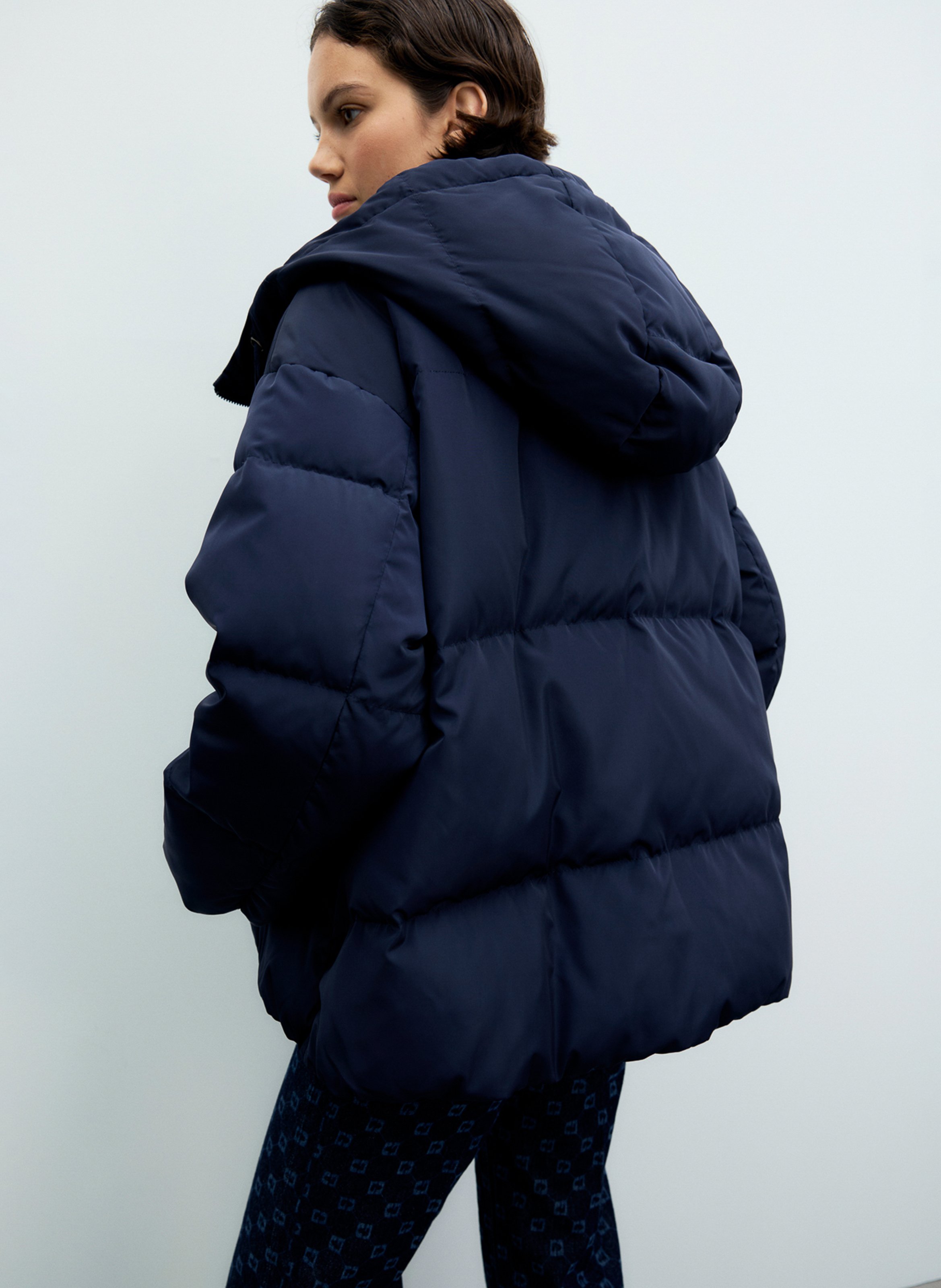 Kurze Daunenjacke mit Kapuze GERARD DAREL Blau