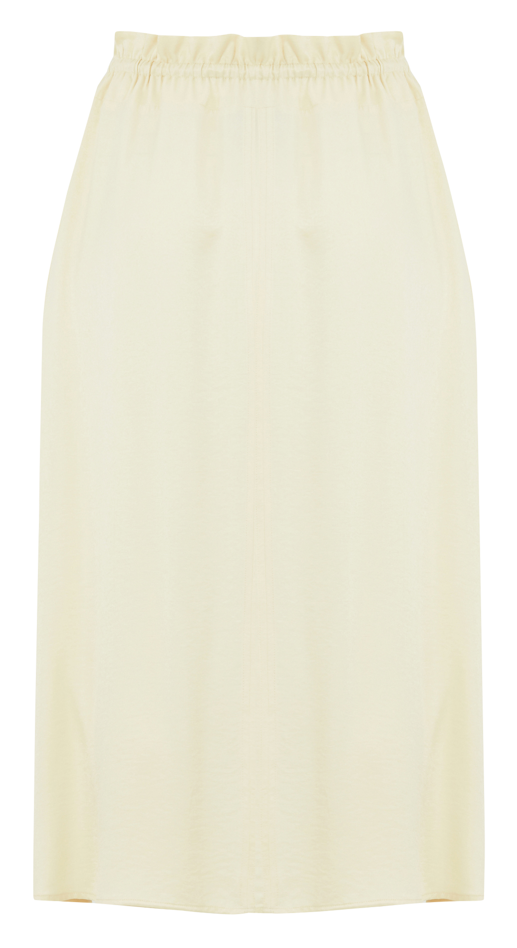 Jupe longue effet satin MAT FASHION Beige