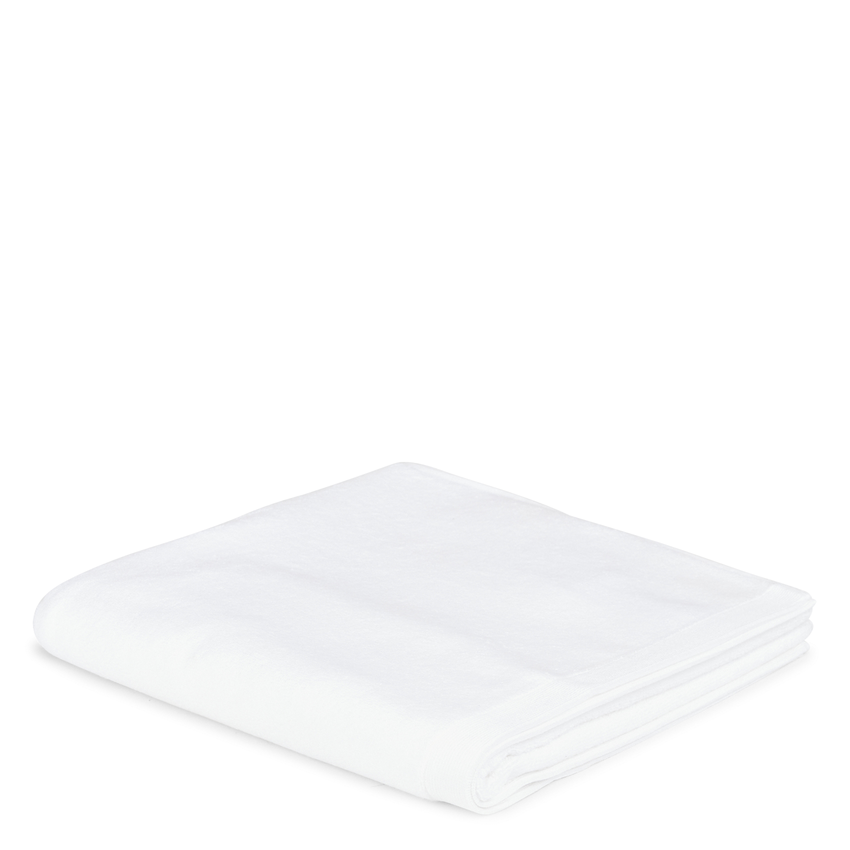 Serviette de douche en coton  Blanc