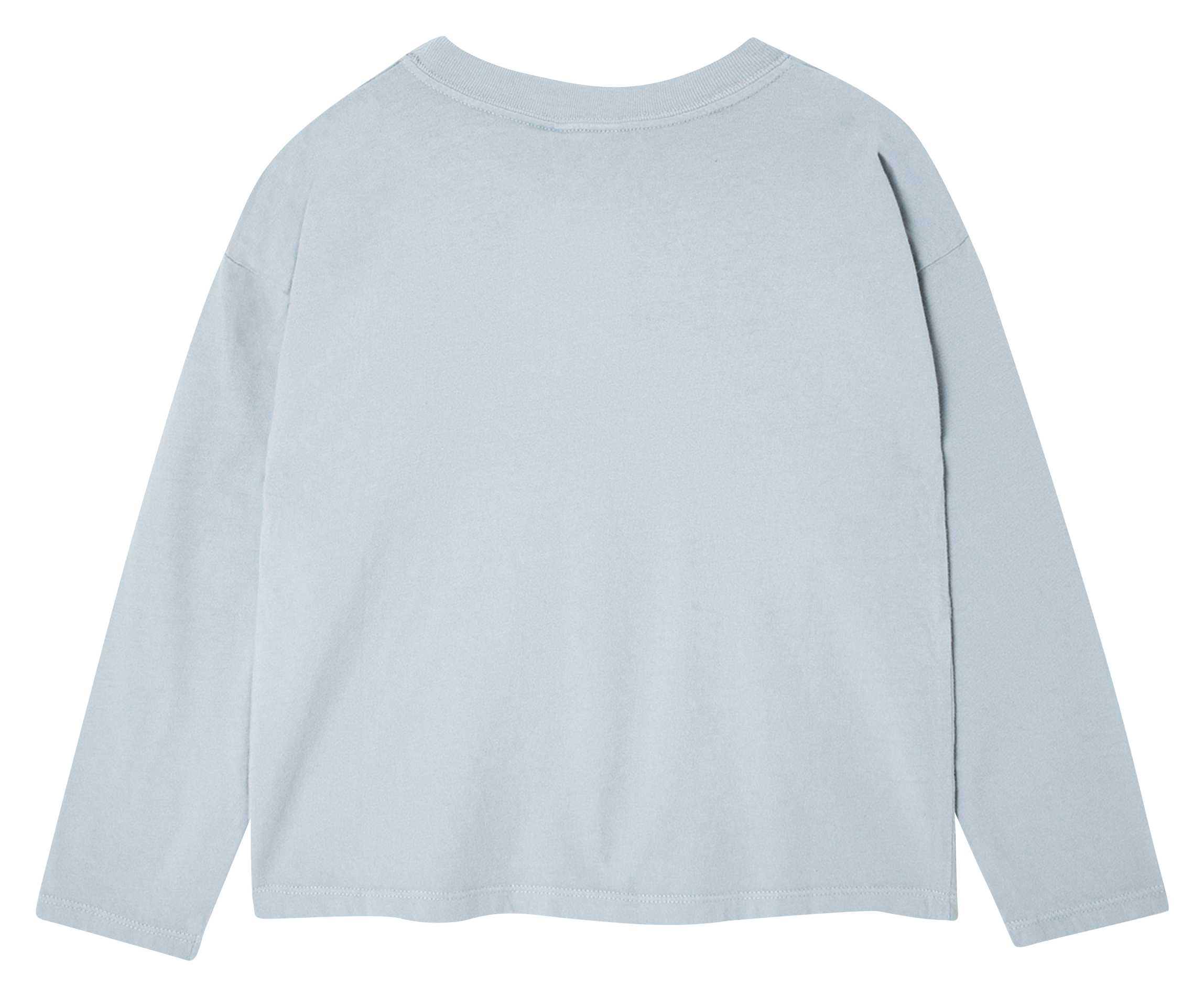 Tee-shirt col rond imprimé en coton bio  THE CAMPAMENTO Bleu