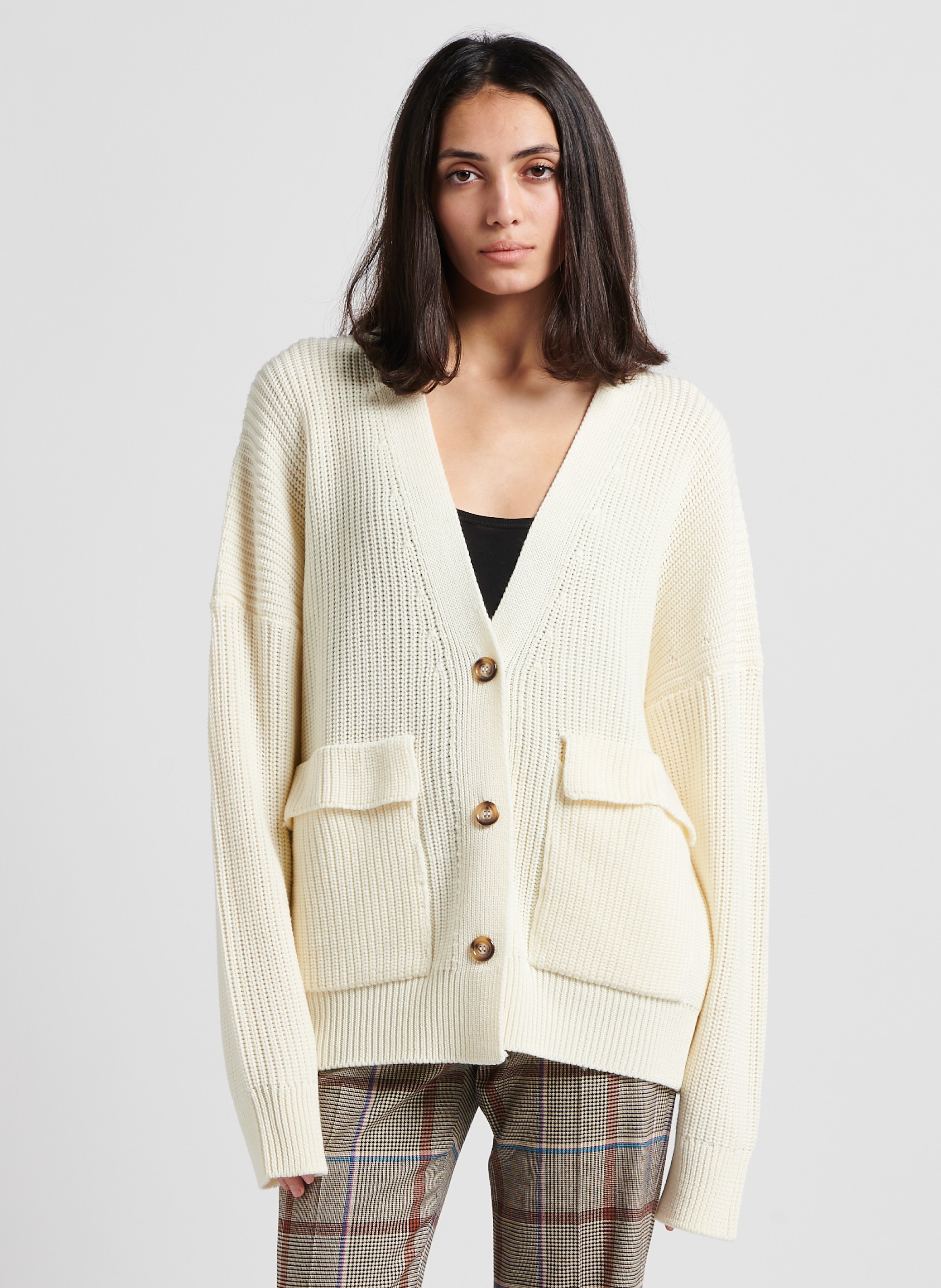 Cardigan ecru hotsell