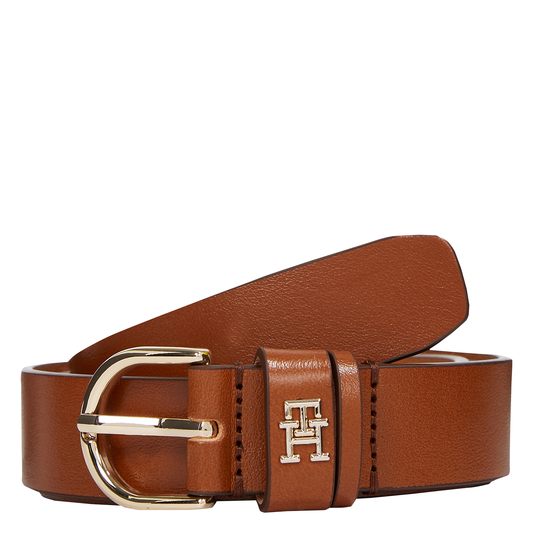 Ceinture en cuir TOMMY HILFIGER Marron