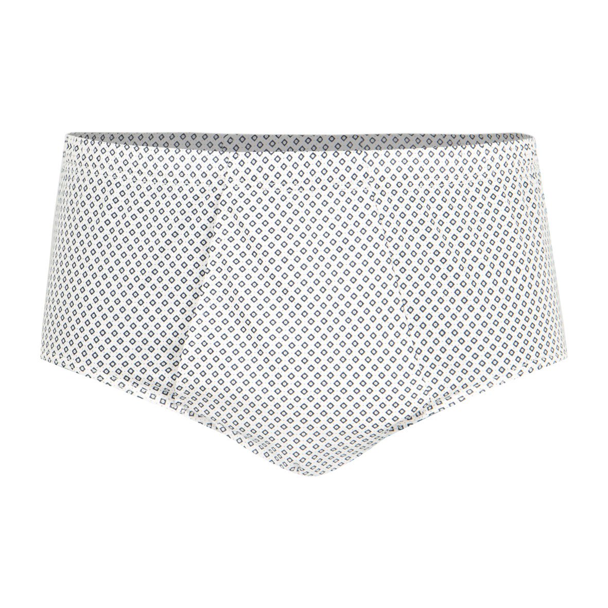 High-rise pattern open panties EMINENCE Blue