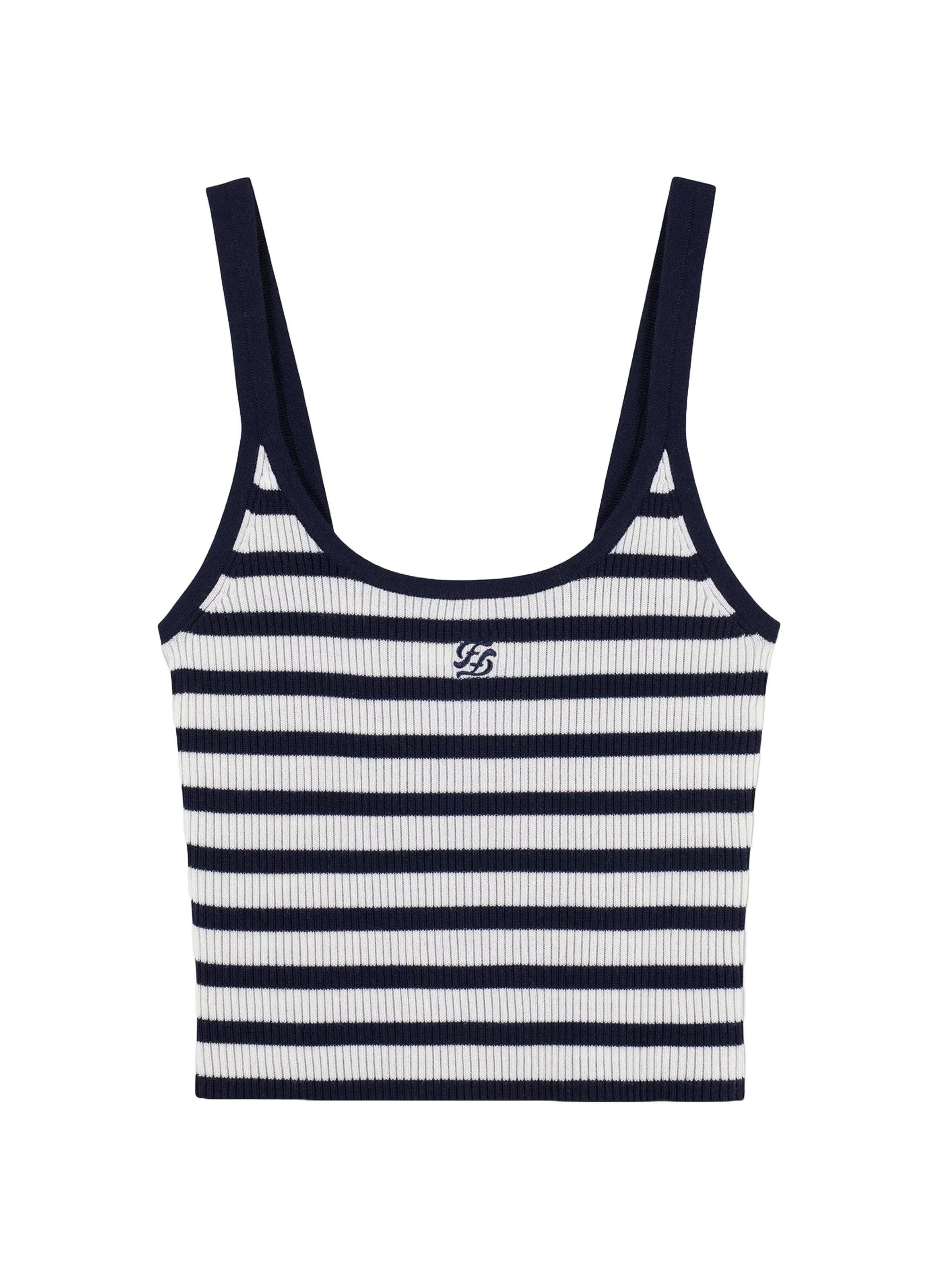 Fitted wool tank top FROM FUTURE Multicolored