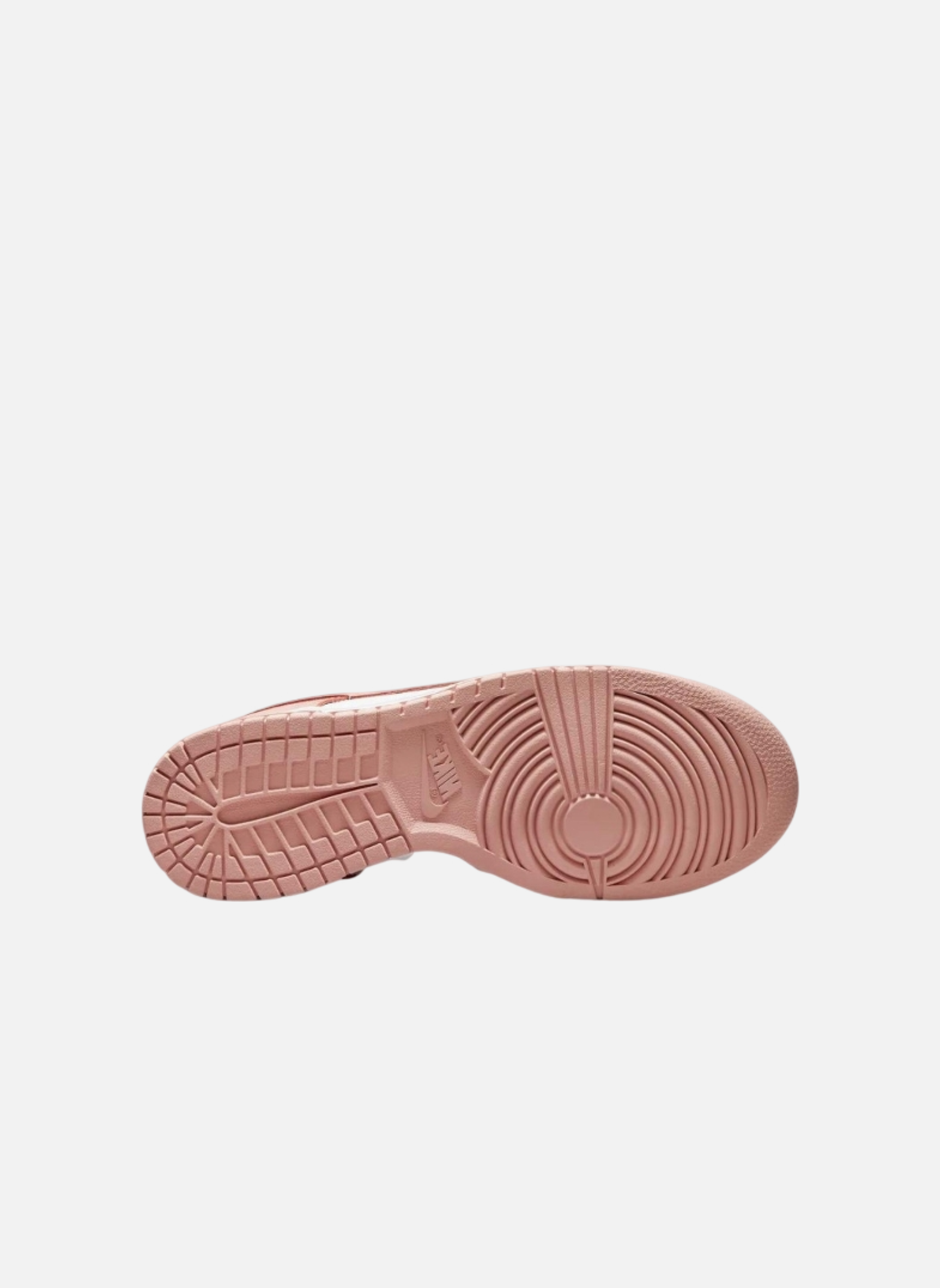 Leather low-top sneakers NIKE Pink