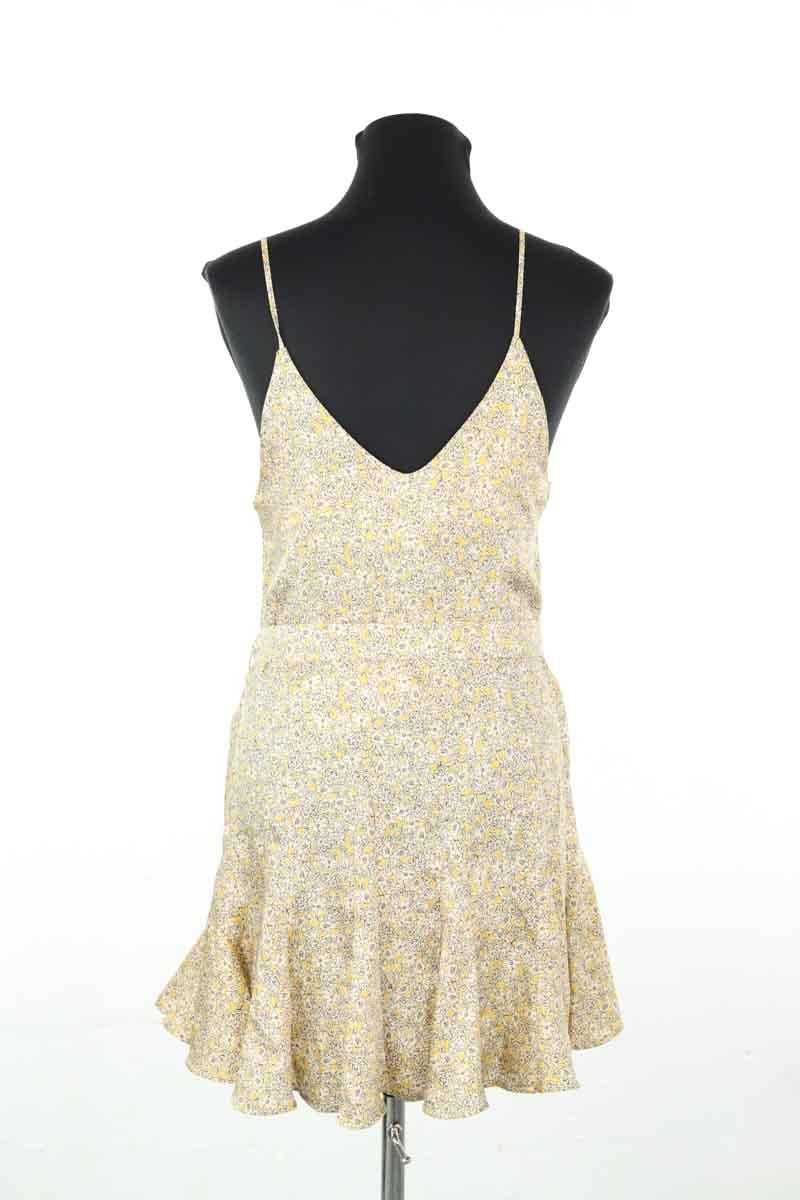 Yellow dress MODETROTTER - Seconde Main Yellow