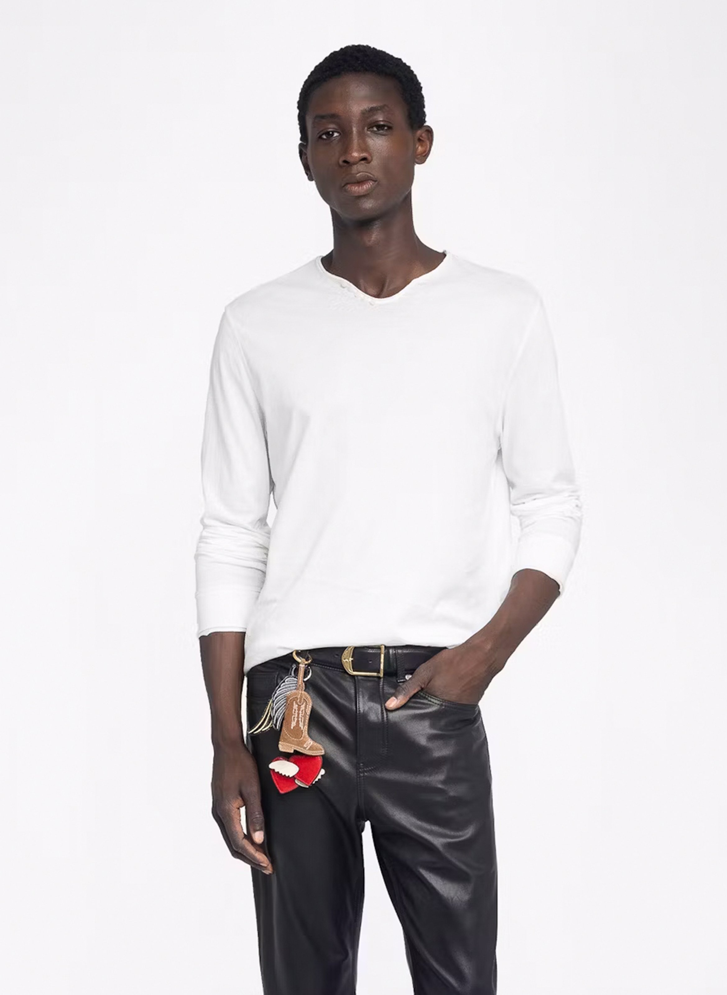 Tunisien en coton ZADIG&amp;VOLTAIRE Blanc