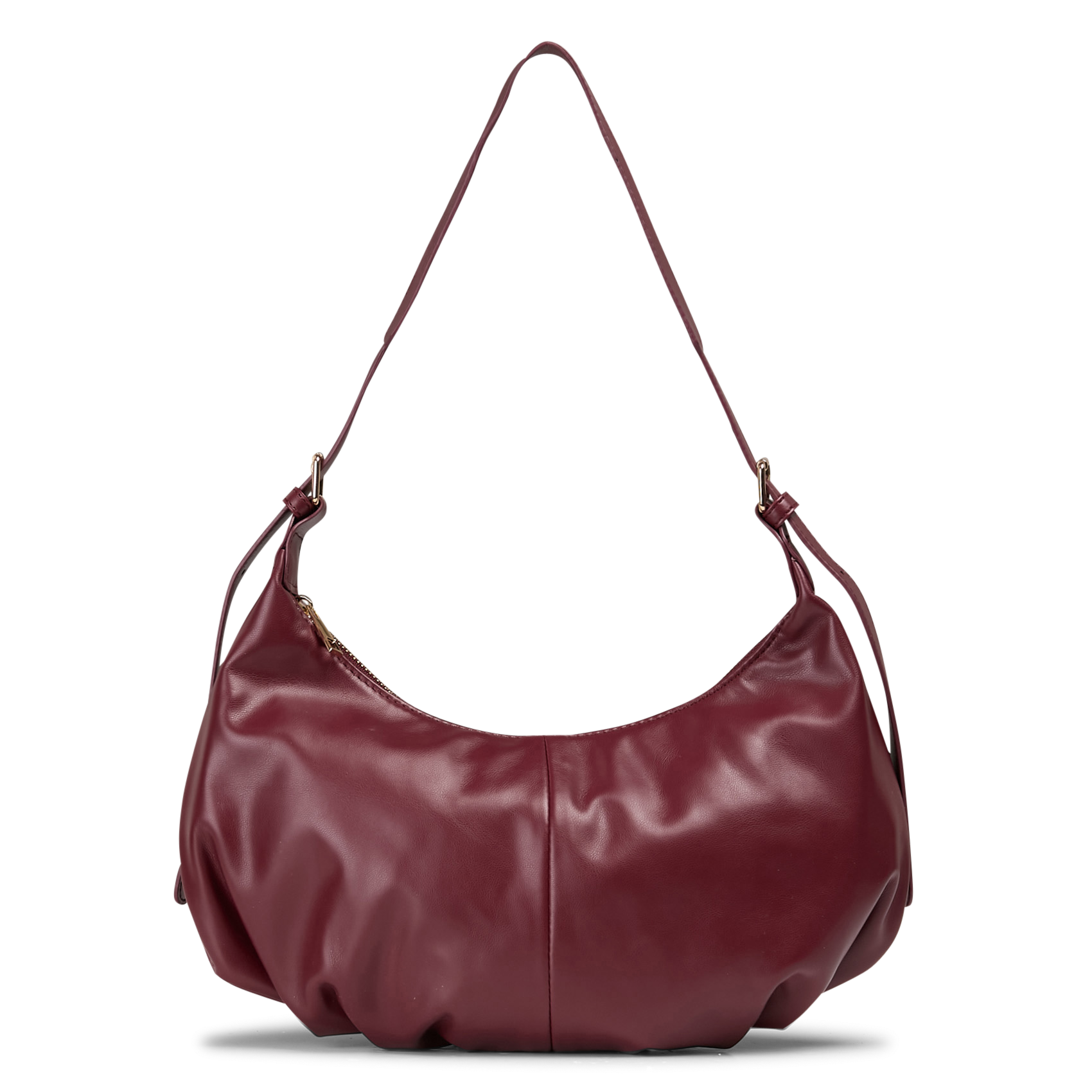Faux leather shoulder bag AU PRINTEMPS PARIS Purple