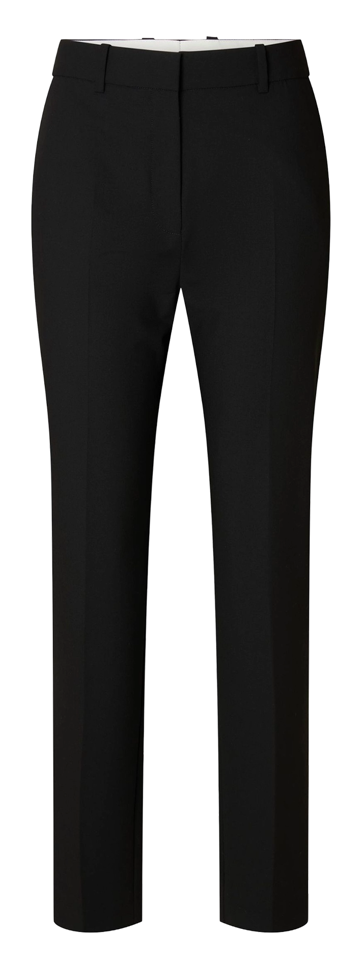 Pantalon droit à pinces SELECTED Noir