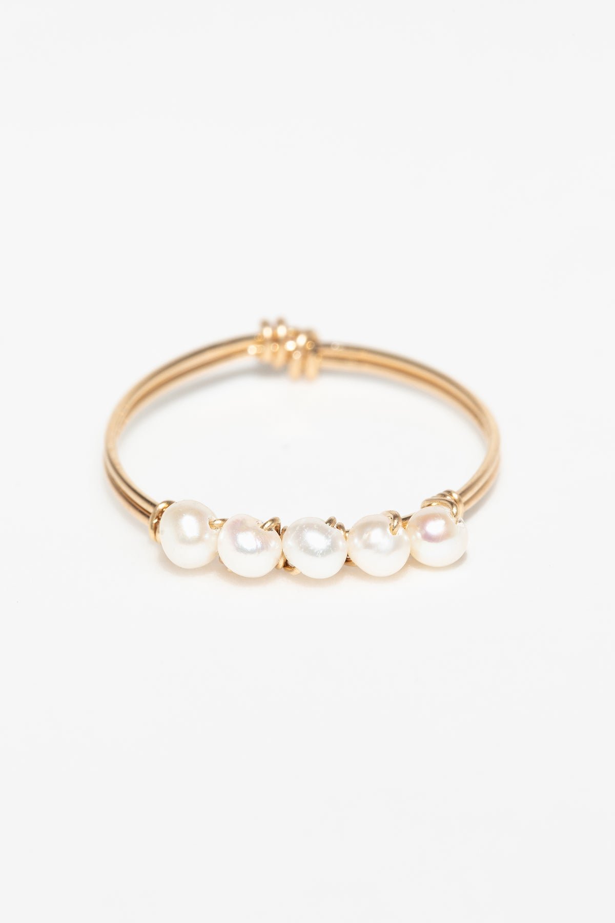 Elna Pearl Ring YAY Golden
