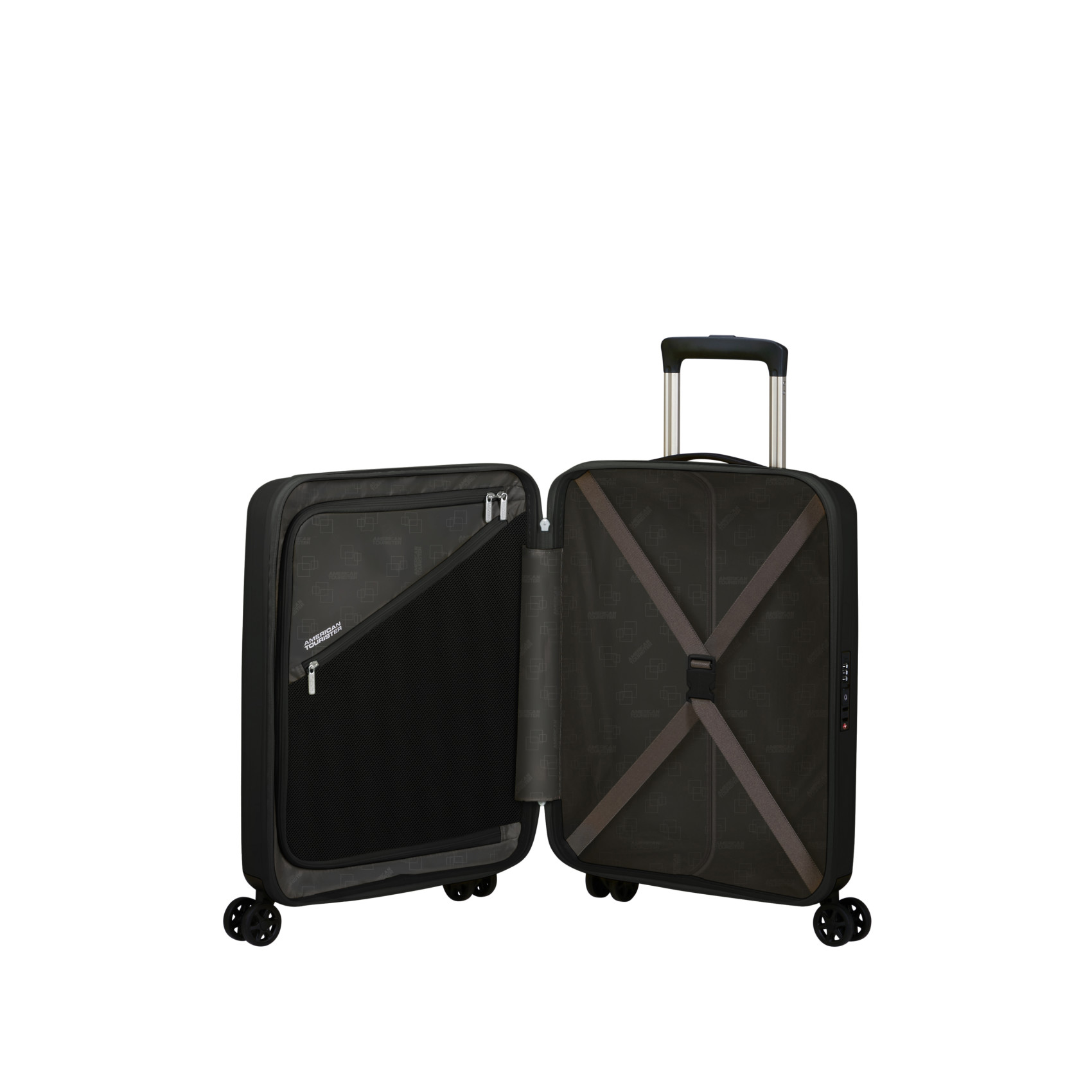 Rejoy 4-wheel cabin suitcase size S AMERICAN TOURISTER Black