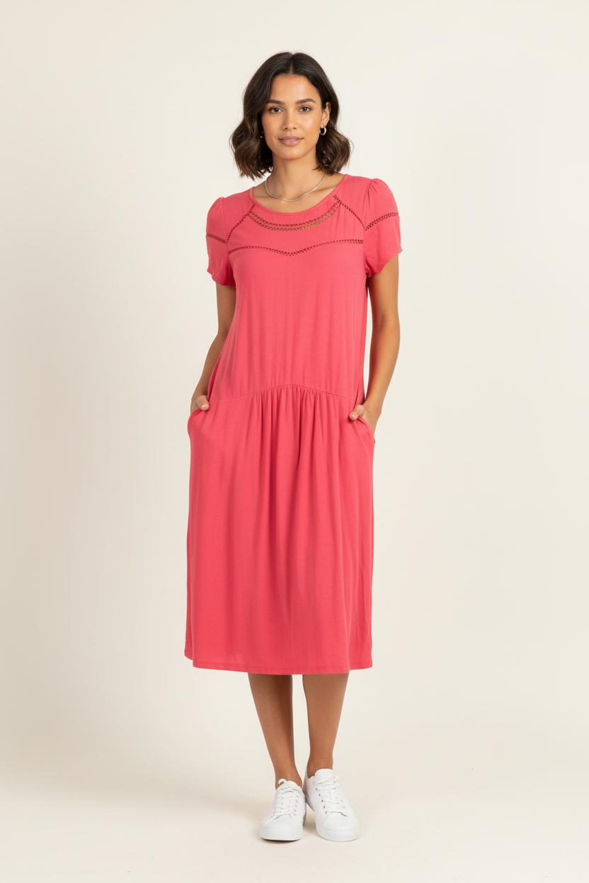 Short & Midi Dress COMPTOIR DES COTONNIERS - Seconde main Pink