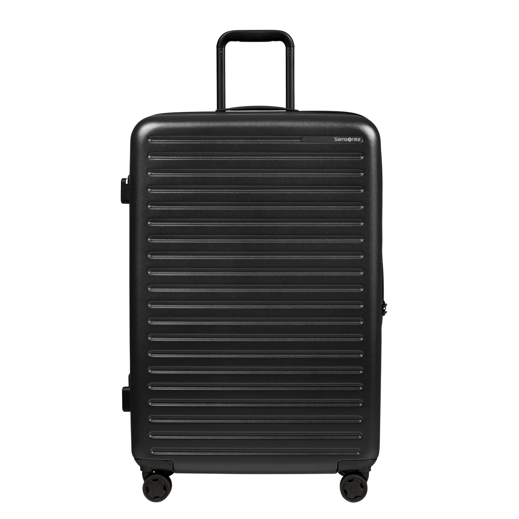 Stackd suitcase 4 wheels size L SAMSONITE Black