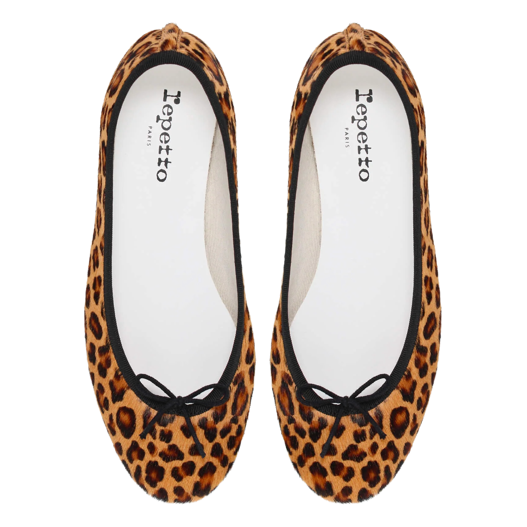 Escarpins en cuir pony REPETTO Marron