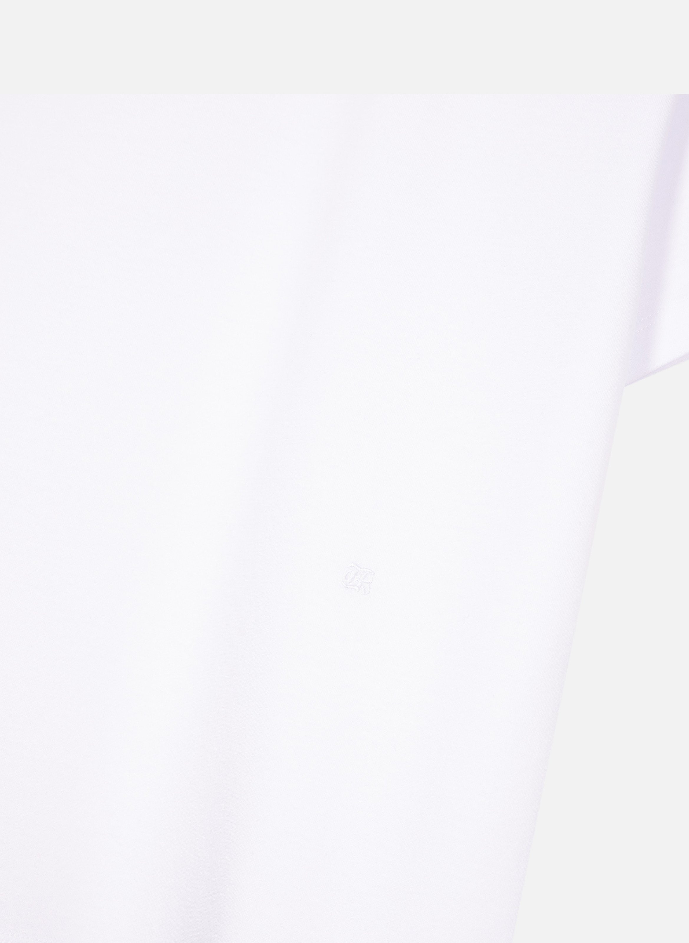 Straight fit cotton blend t-shirt THE KOOPLES White