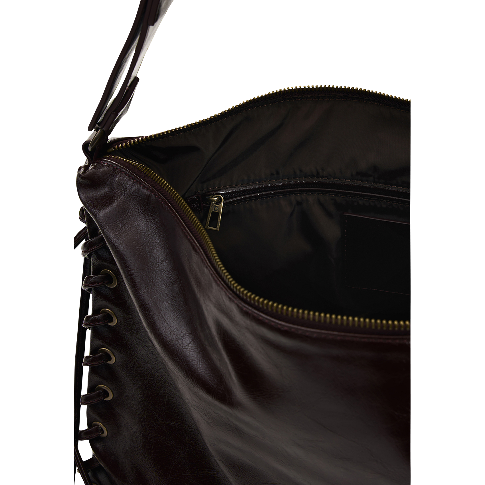 Gevlochten handtas DESIGUAL Bruin