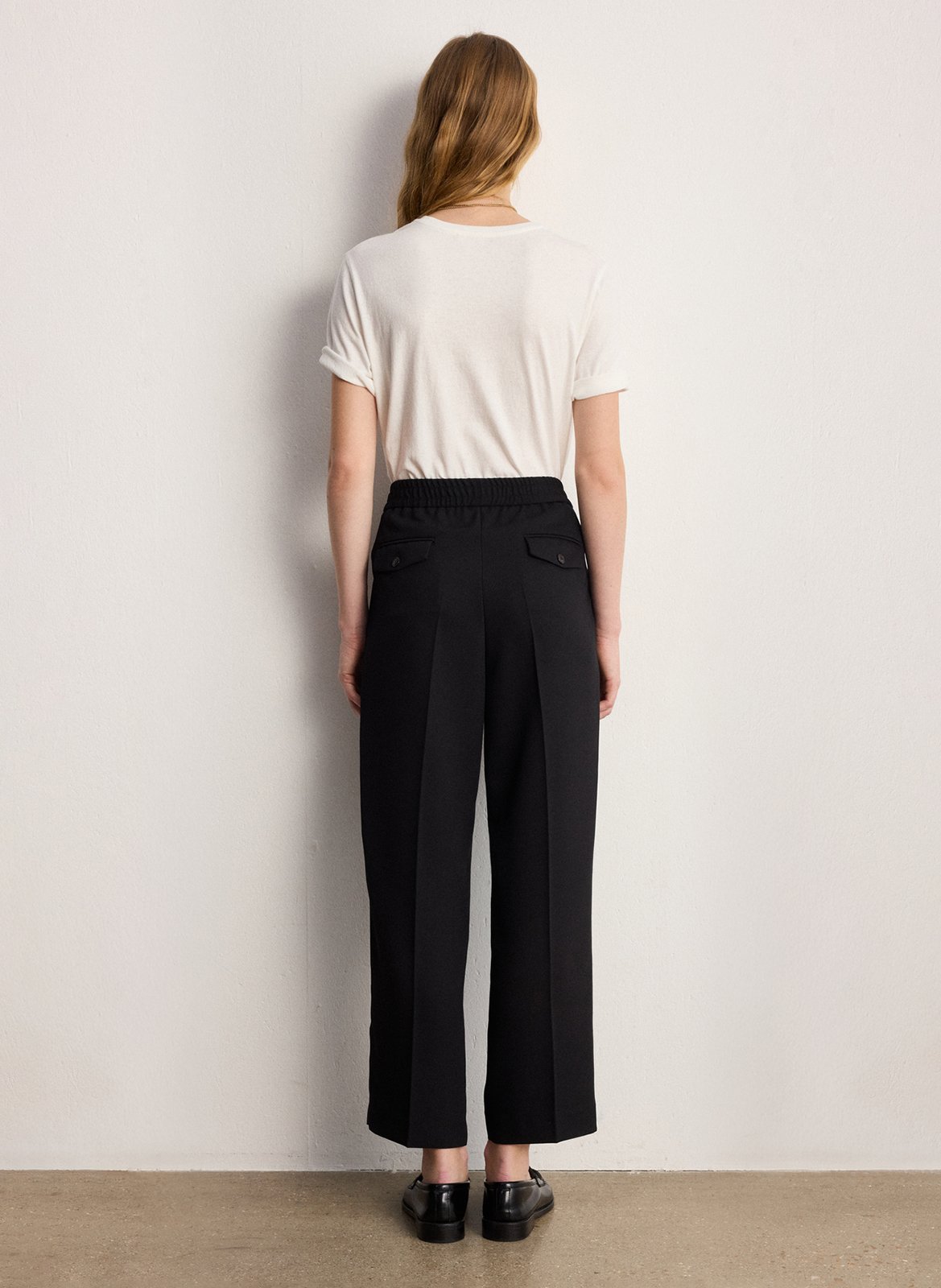 Bundfaltenhose PABLO Schwarz