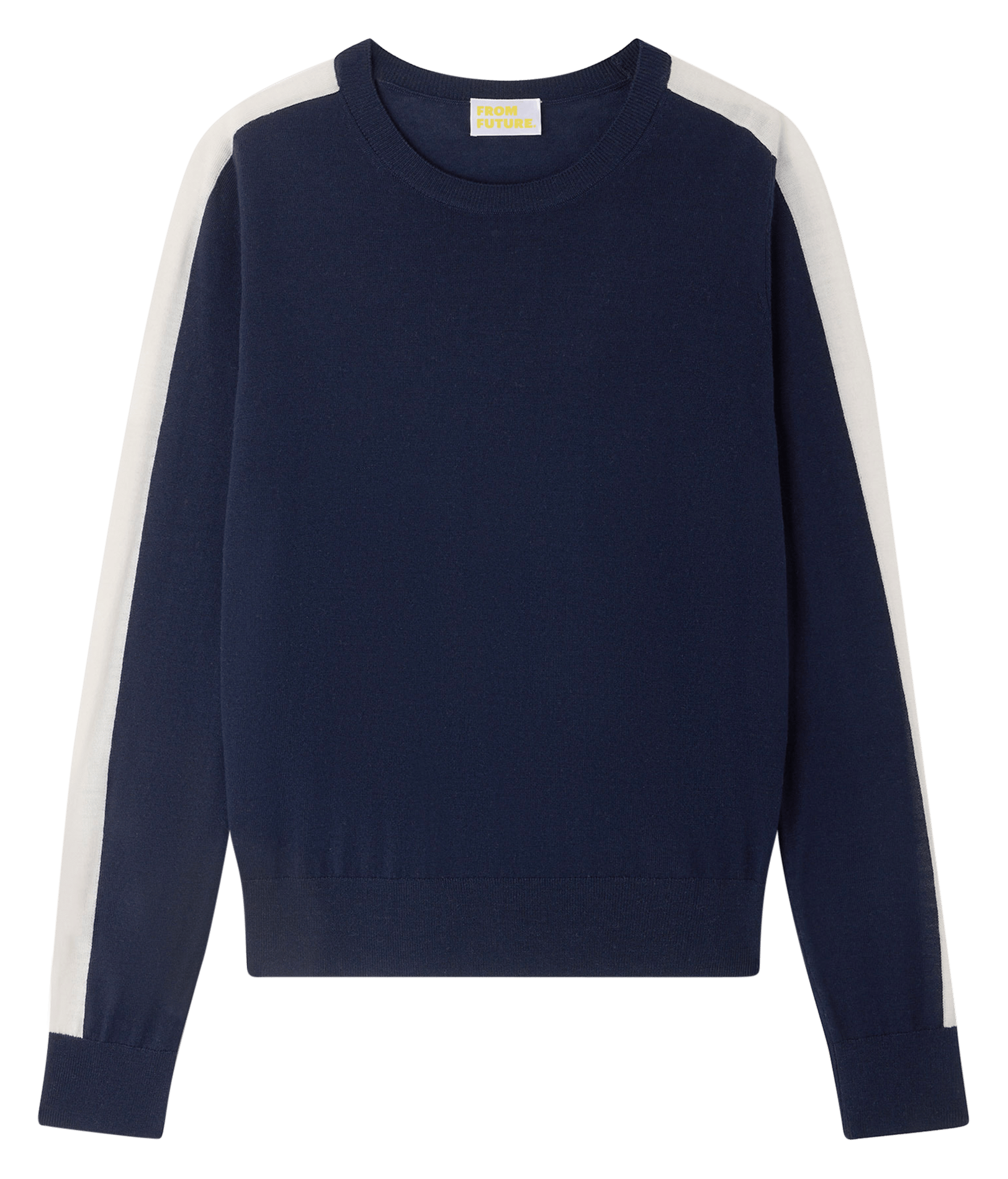 Korte trui met lange mouwen van wol FROM FUTURE