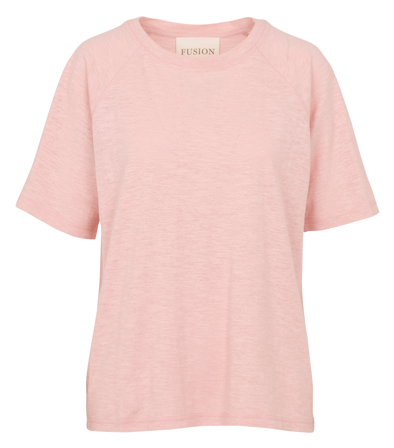 Tee-shirt col rond  MAISON 123 Rose