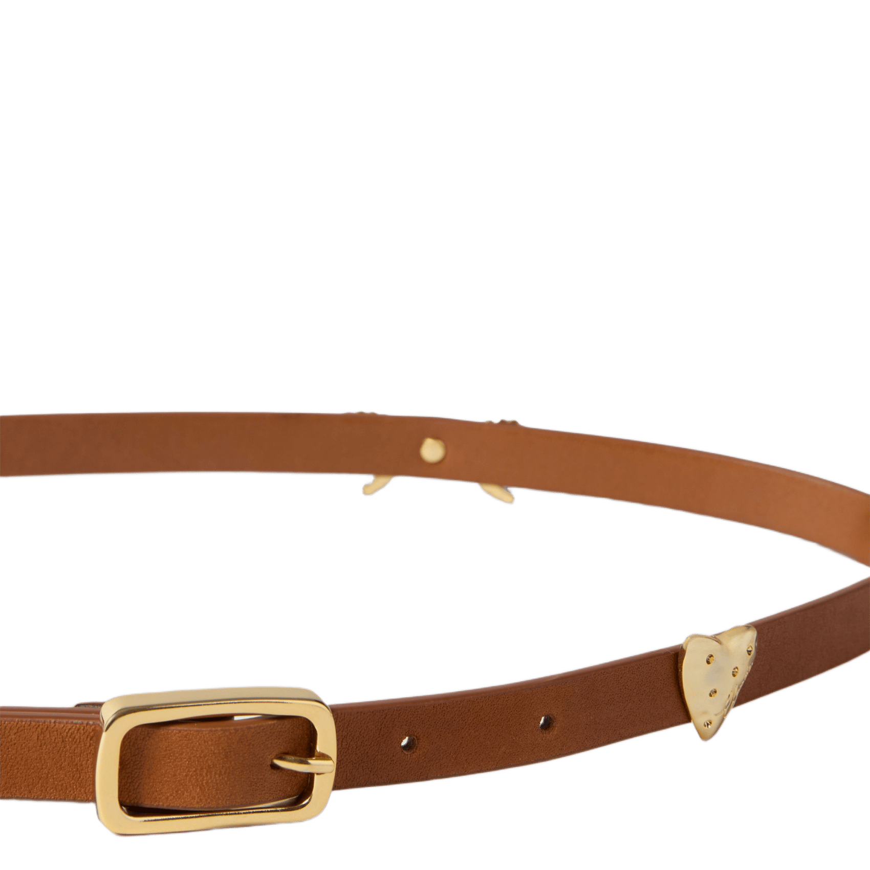 Leren ceintuur CLAUDIE PIERLOT Beige