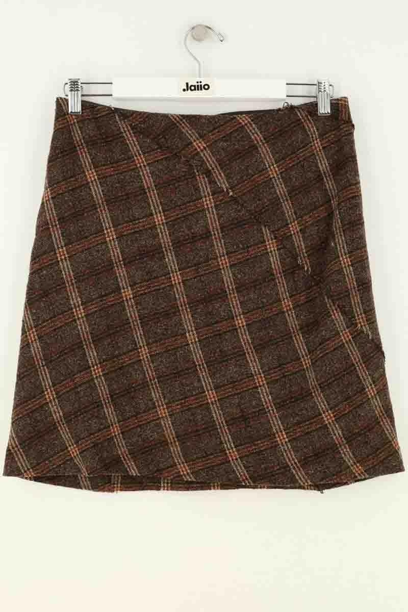 Mini skirt KENZO - SECONDE MAIN Brown