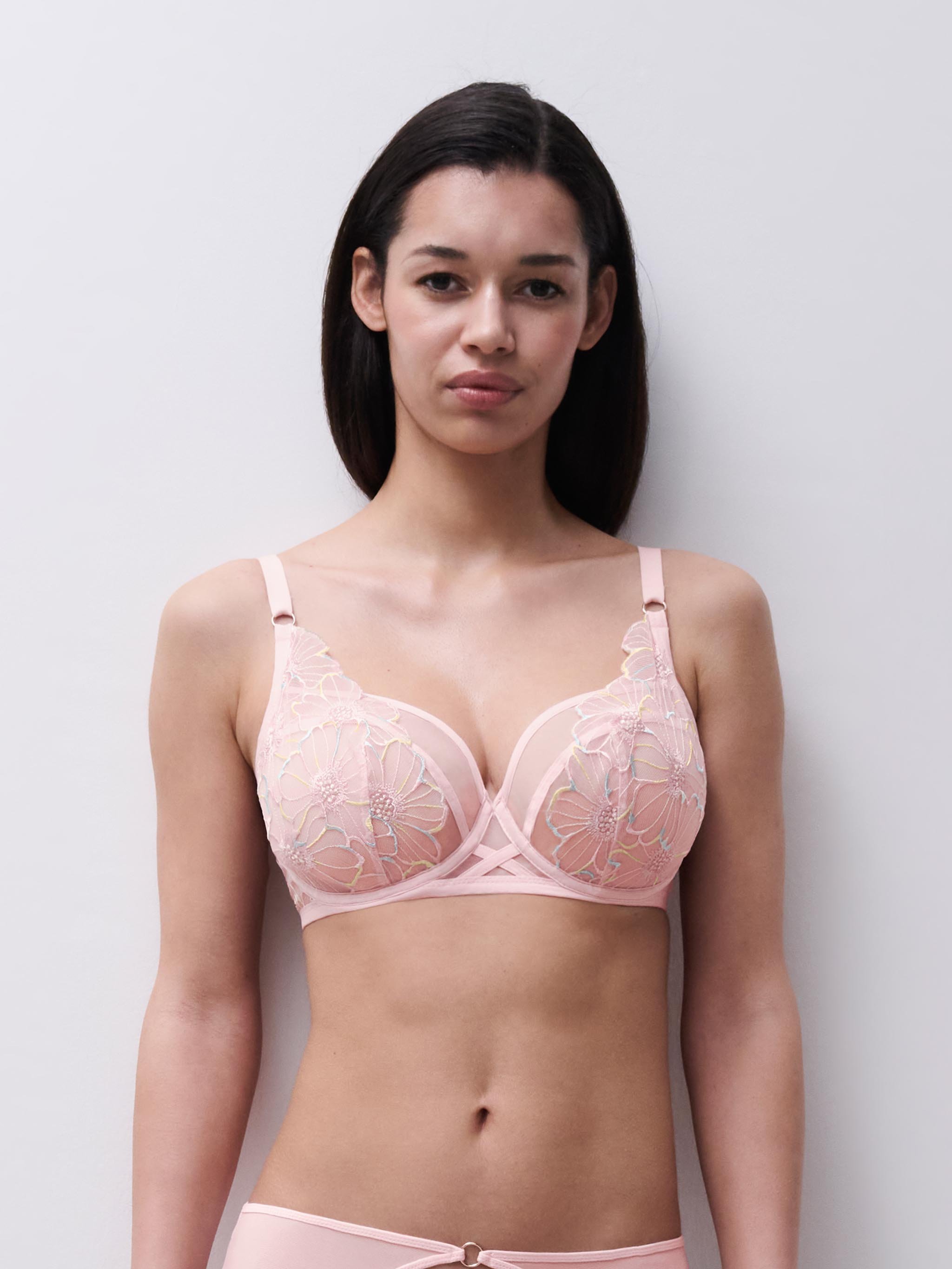 Full-cup bra CHANTELLE PULP Pink